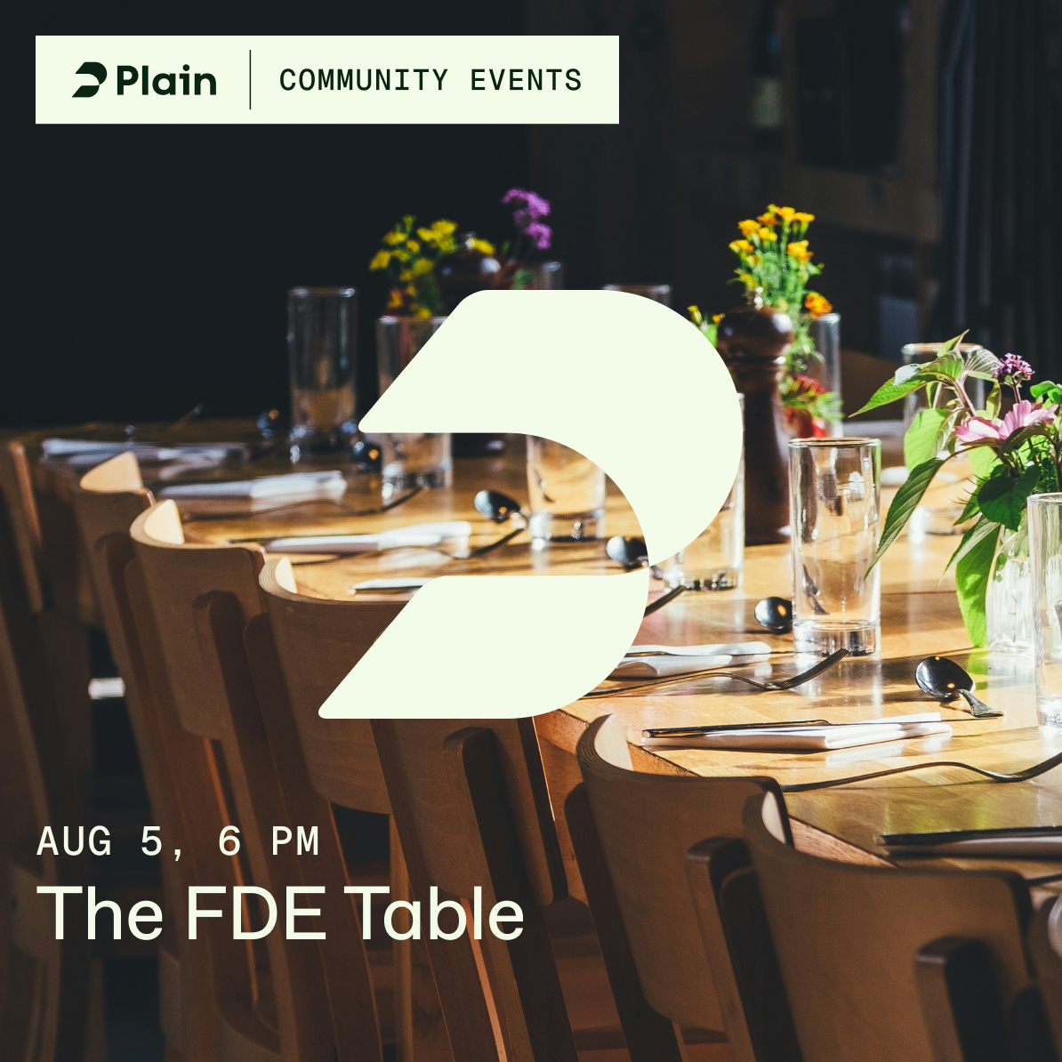 The FDE Table, Hosted by Plain