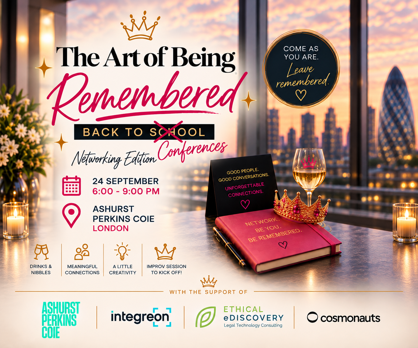 The Art of Being Remembered - Networking Edition