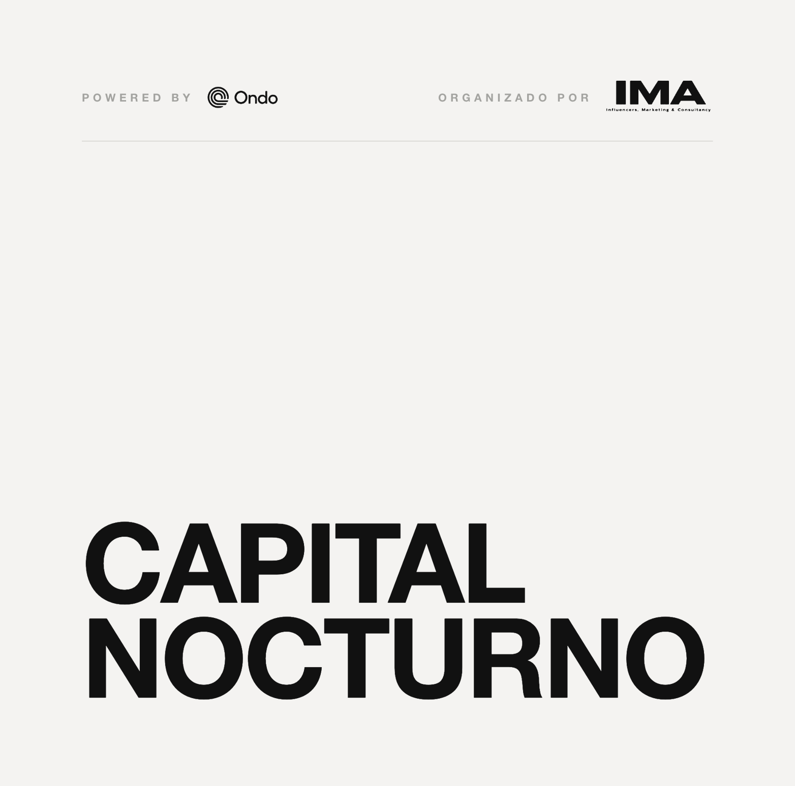 Capital Nocturno powered by Ondo Finance | Lima-peru