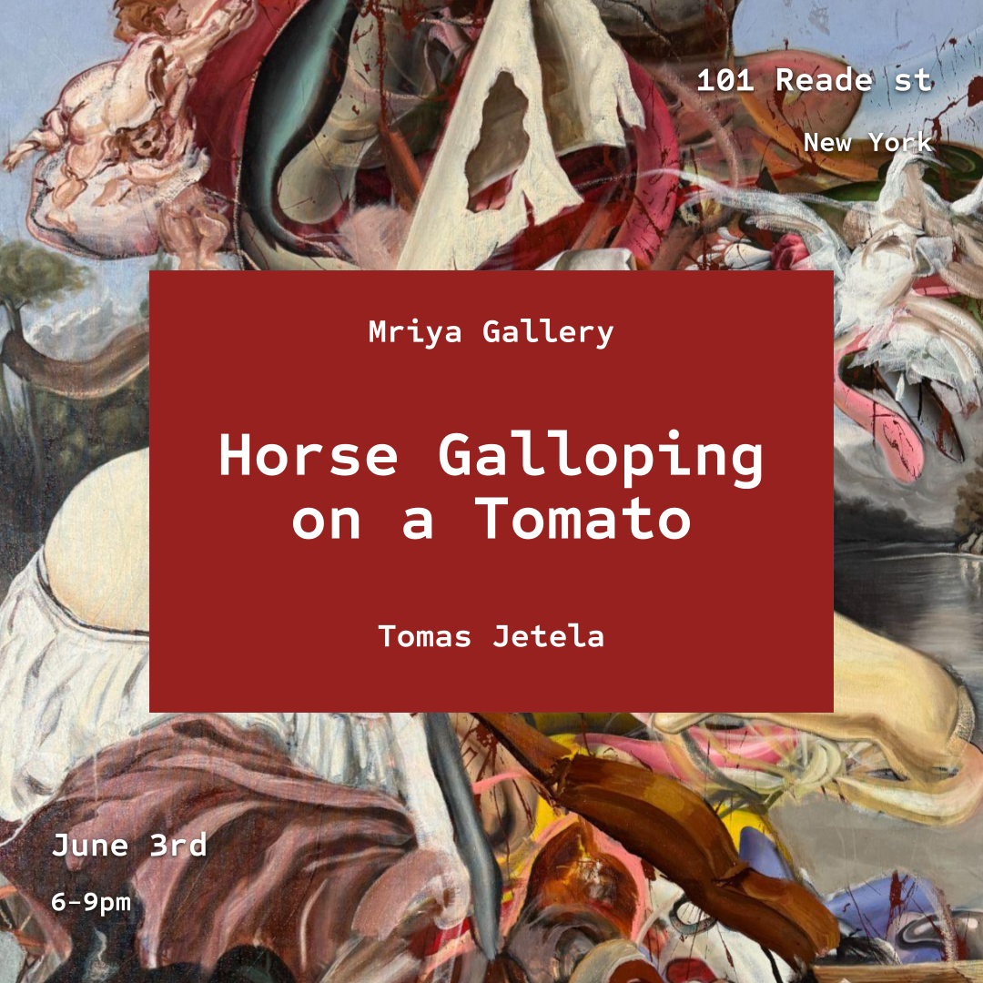 Cover art for #"Horse Galloping on a Tomato" Vernissage — Mriya Gallery
