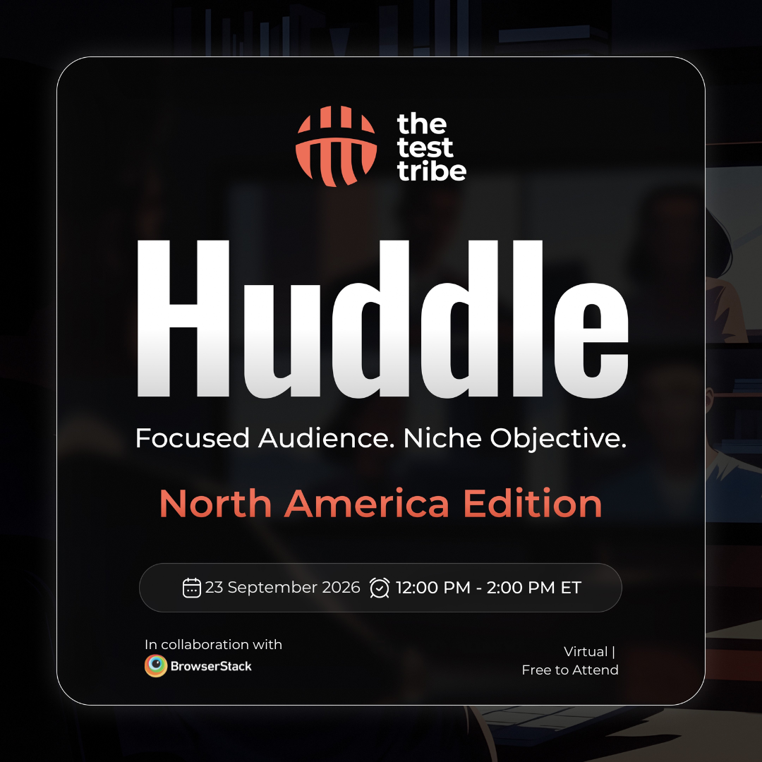 6ème Huddle d'Amérique du Nord – De zéro à agentique : Construisez une suite de tests d'API avec un agent, depuis zéro
