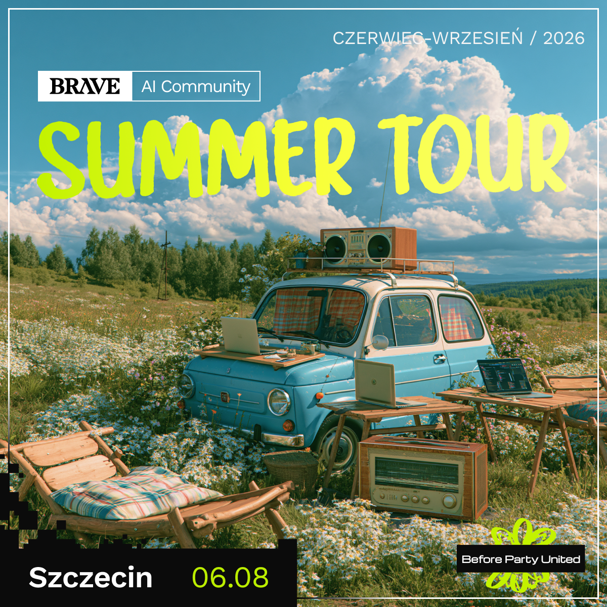 Summer Tour BRAVE AI COMMUNITY Szczecin