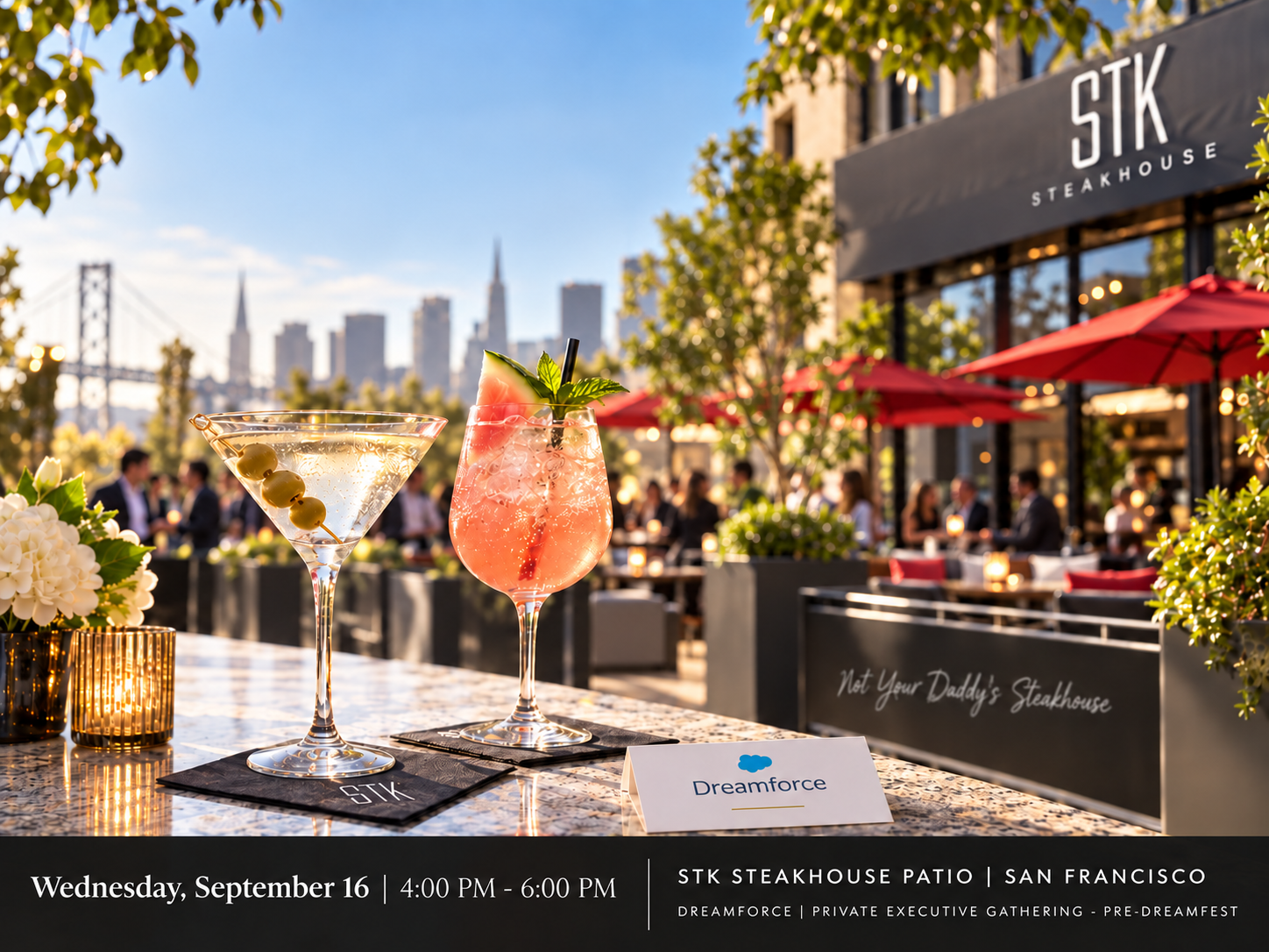 Dreamforce Happy Hour: Headless, Agents & Aperitifs