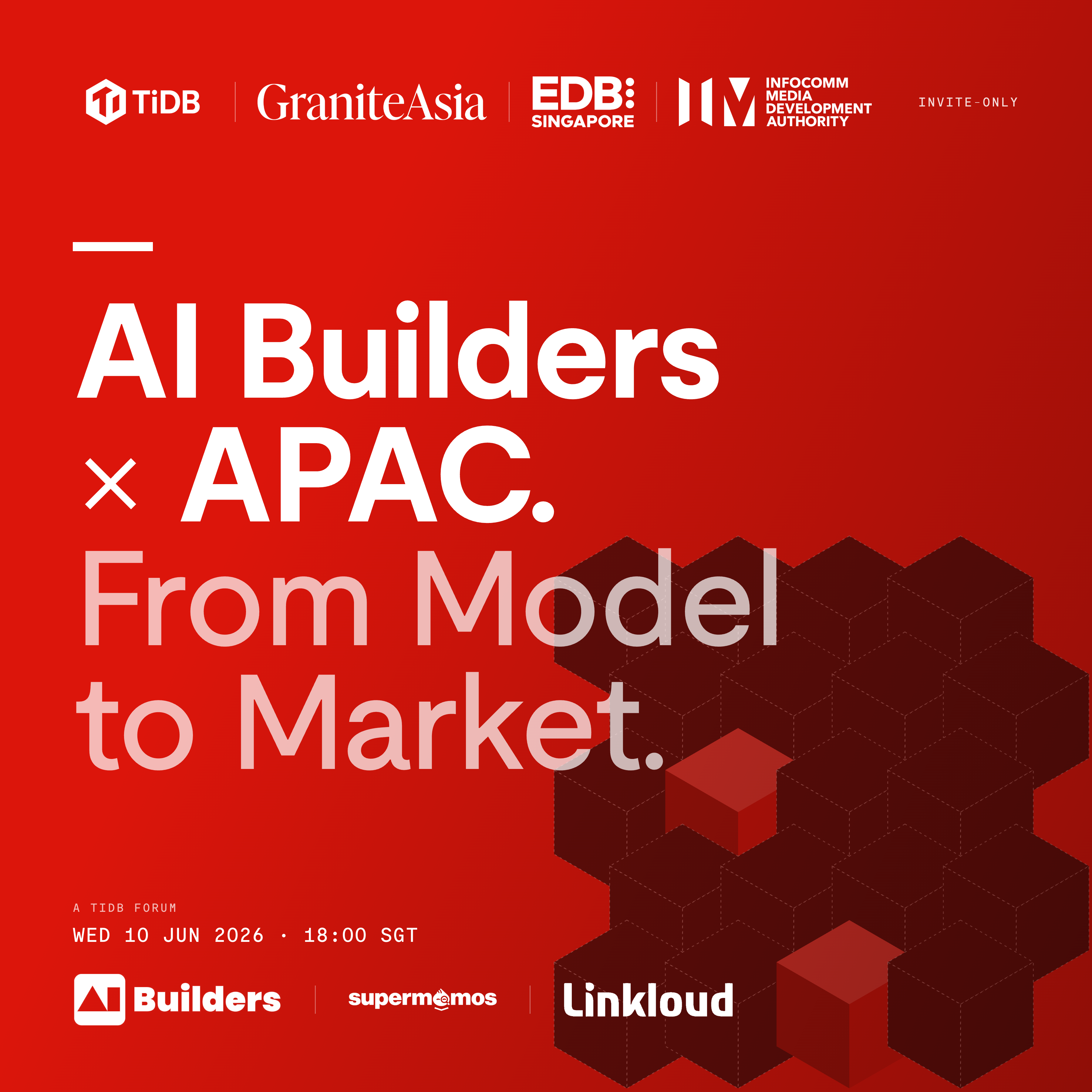 Cover art for #AI Builders × APAC: From Models to Market — Singapore