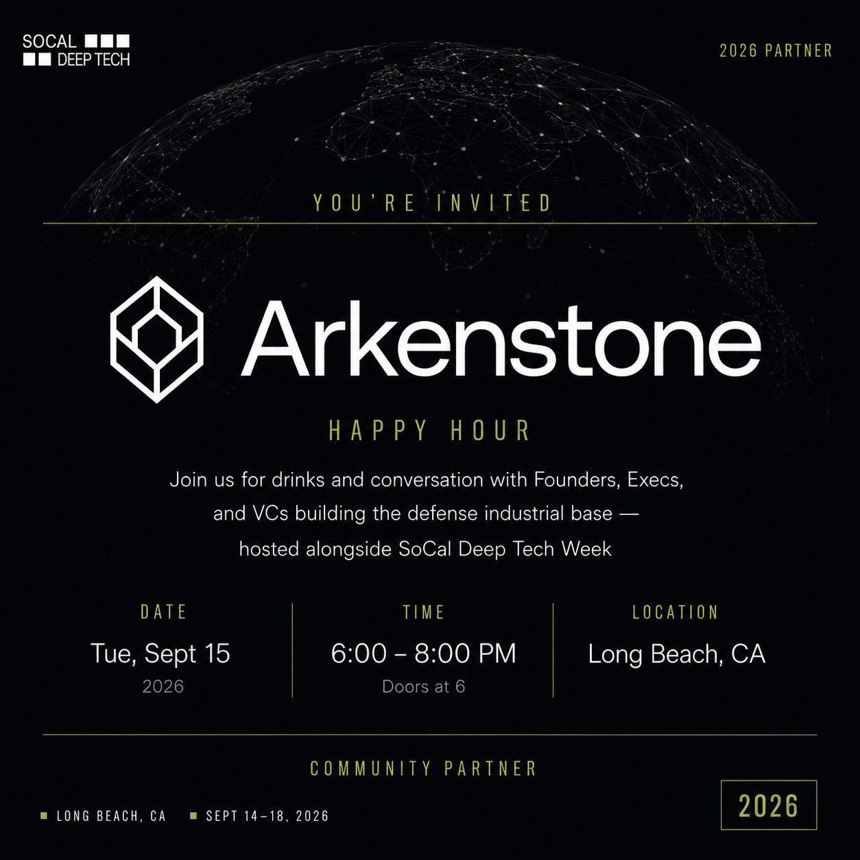 Arkenstone Happy Hour × SoCal Deep Tech Week