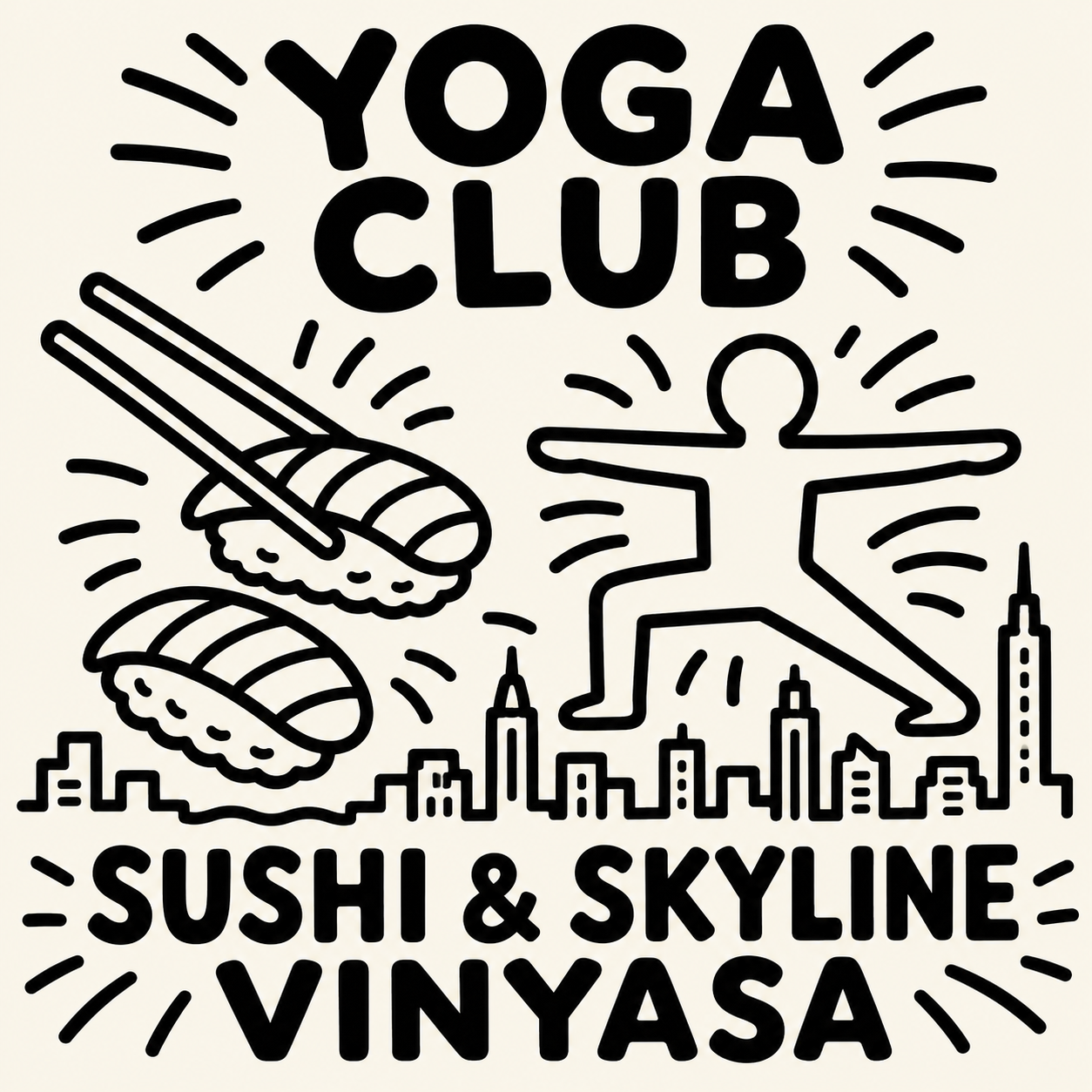 Cover art for #Sushi & Skyline Vinyasa (Flatiron) — New York, NY
