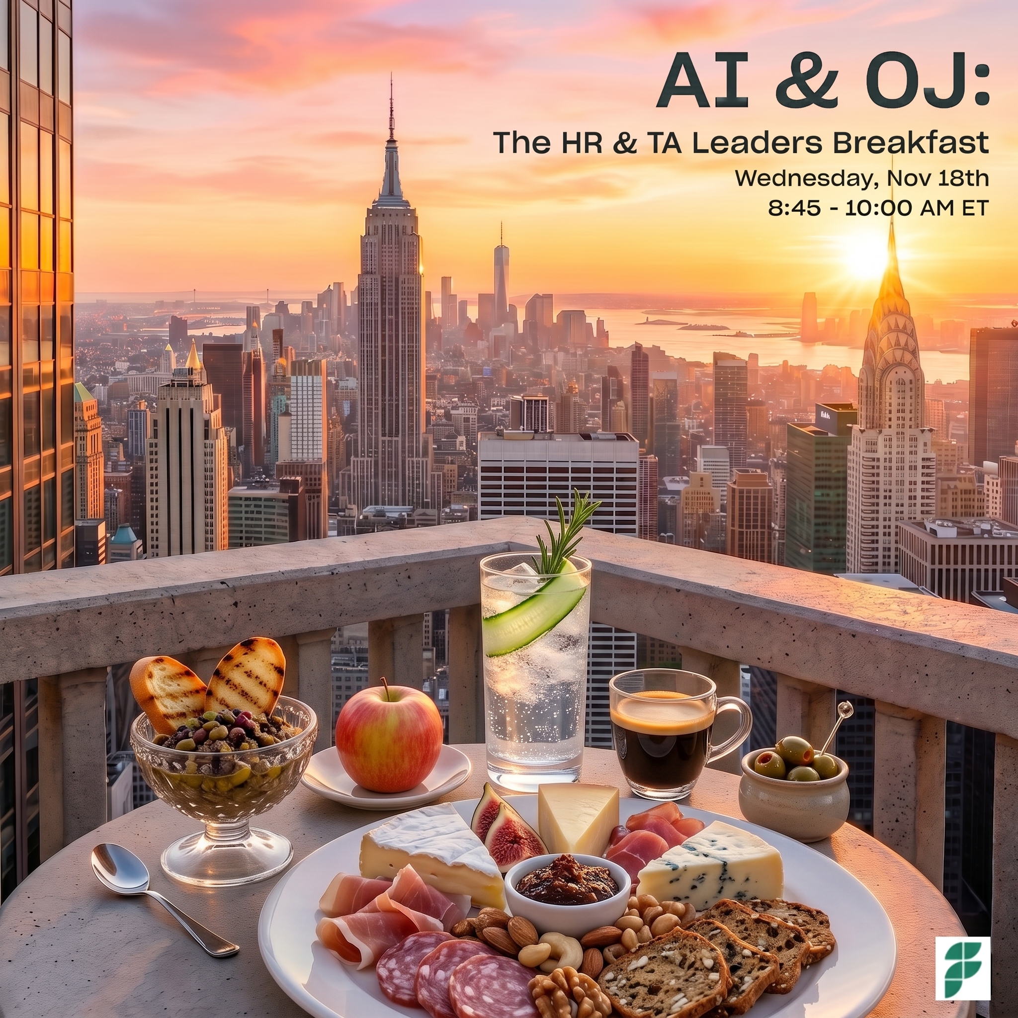 AI & OJ: The HR & TA Leaders Breakfast - Nov, NY
