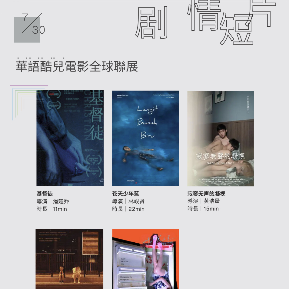 華語酷兒電影·劇情短片