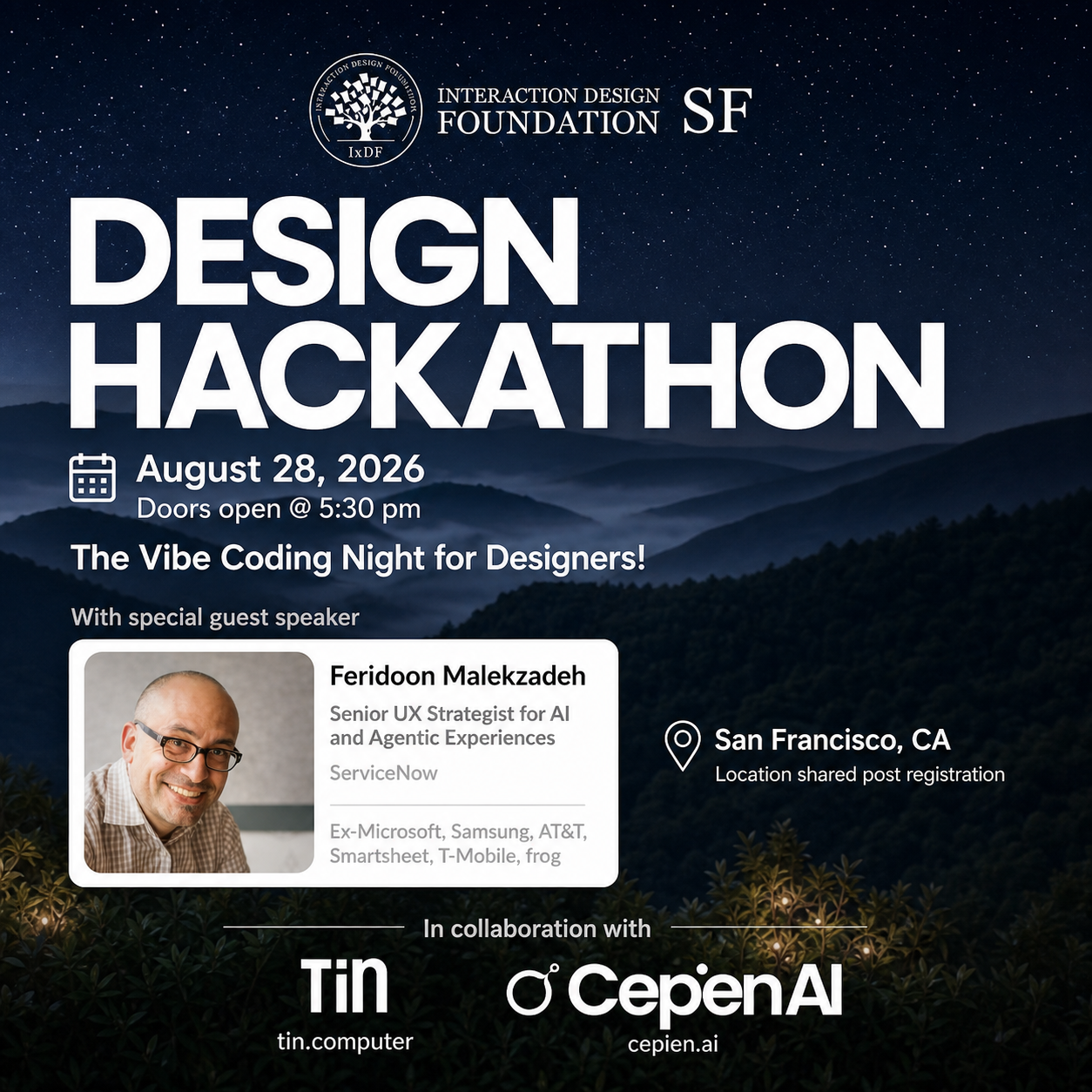 Design Hackathon: The Vibe Coding Night for Designers!