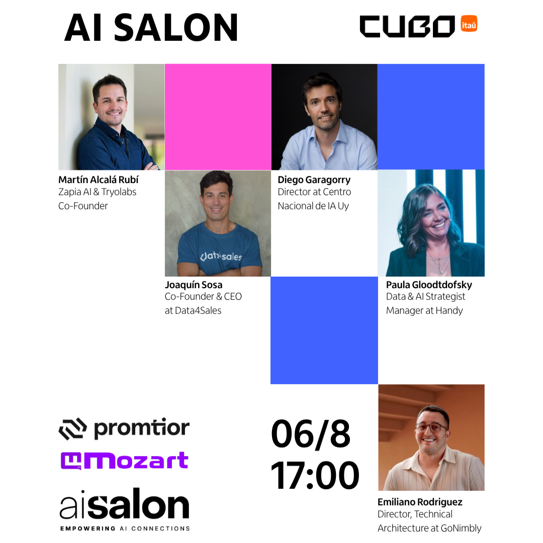 AI Salon Montevideo - Powered by Mozart & Promtior