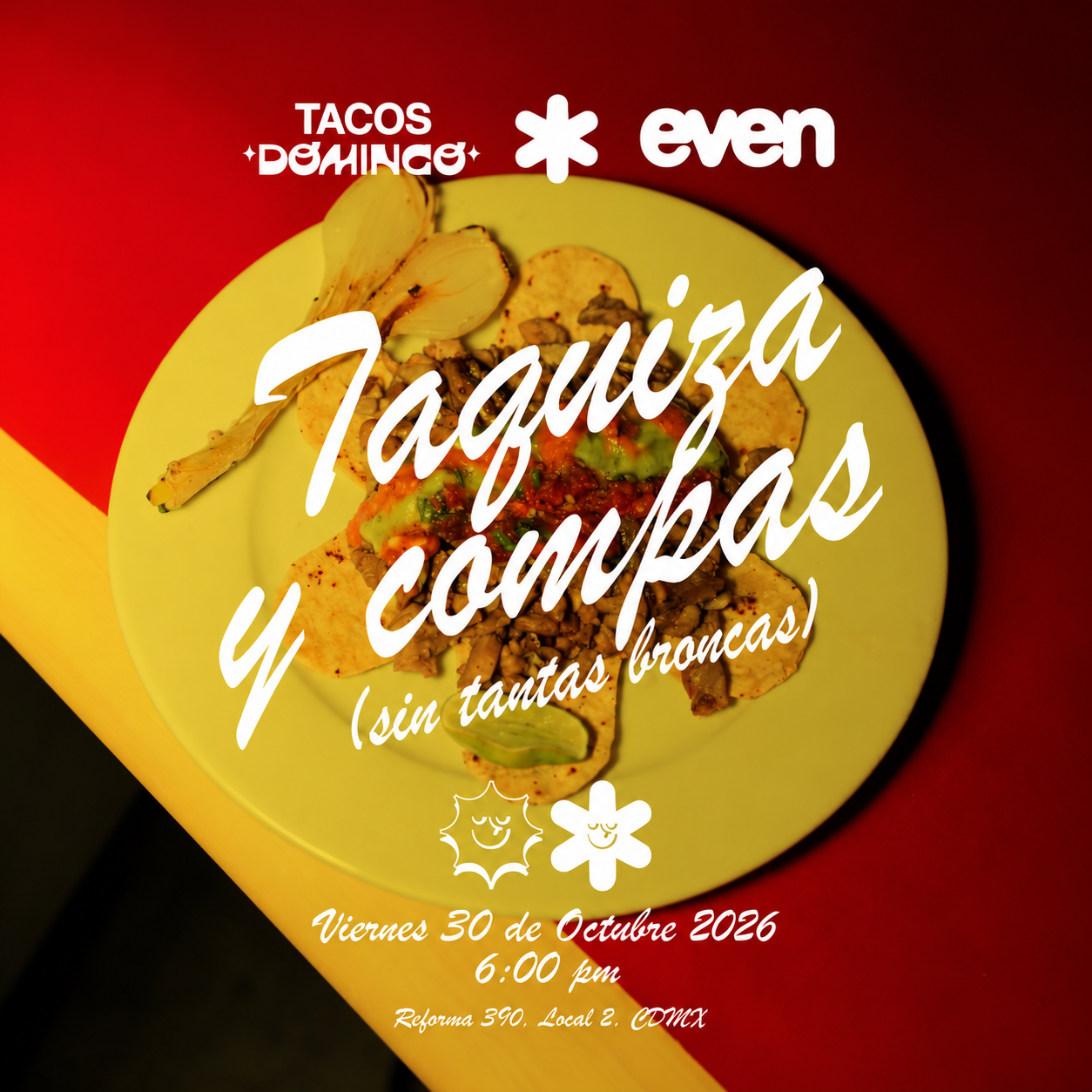Menos pasos, Más Tacos