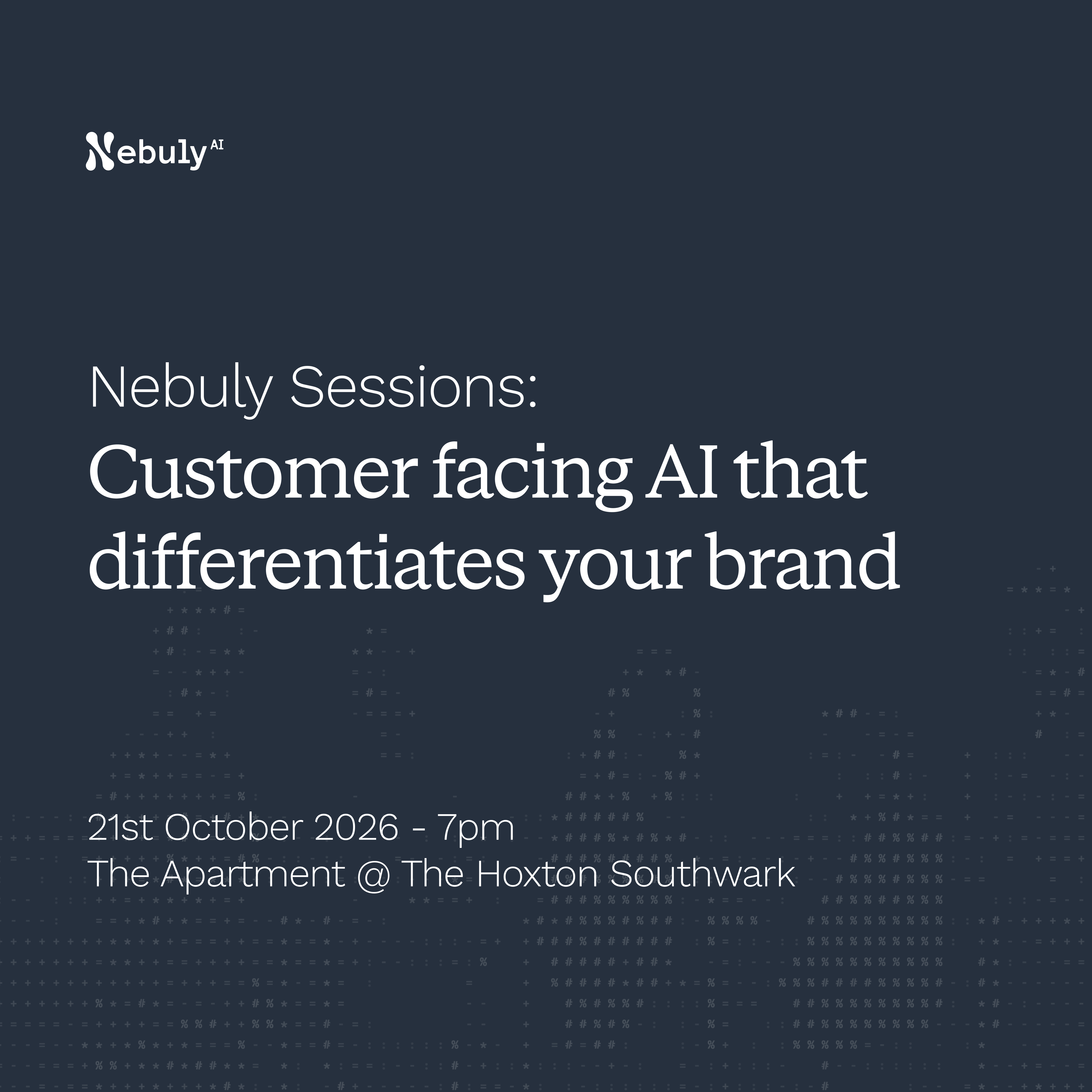 Nebuly Sessions: Customer facing AI that differentiates your brand