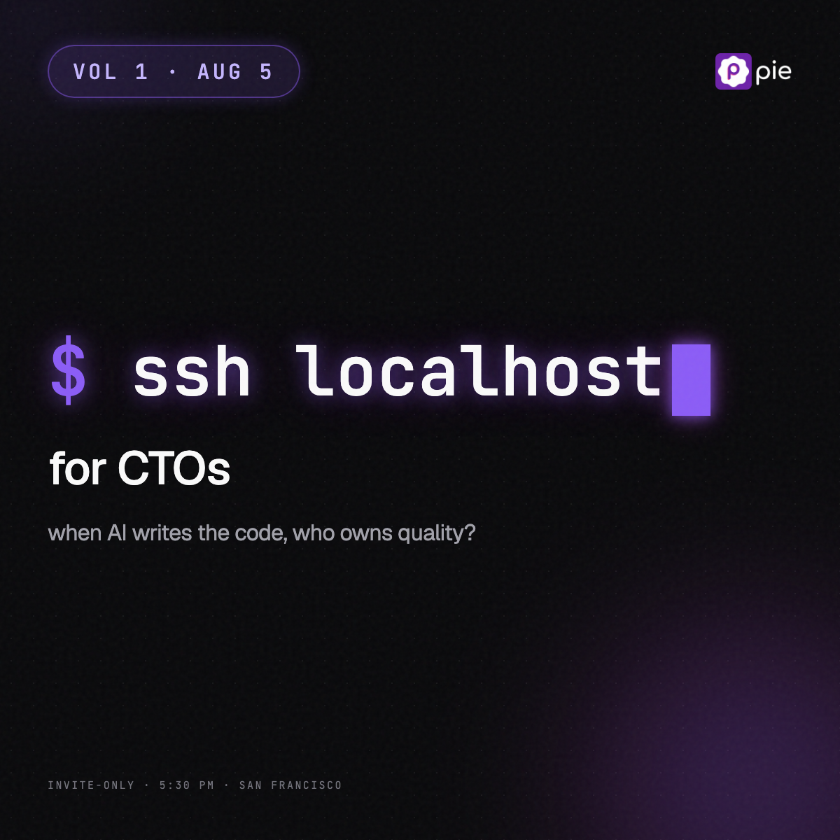 localhost · vol 1 · for CTOs