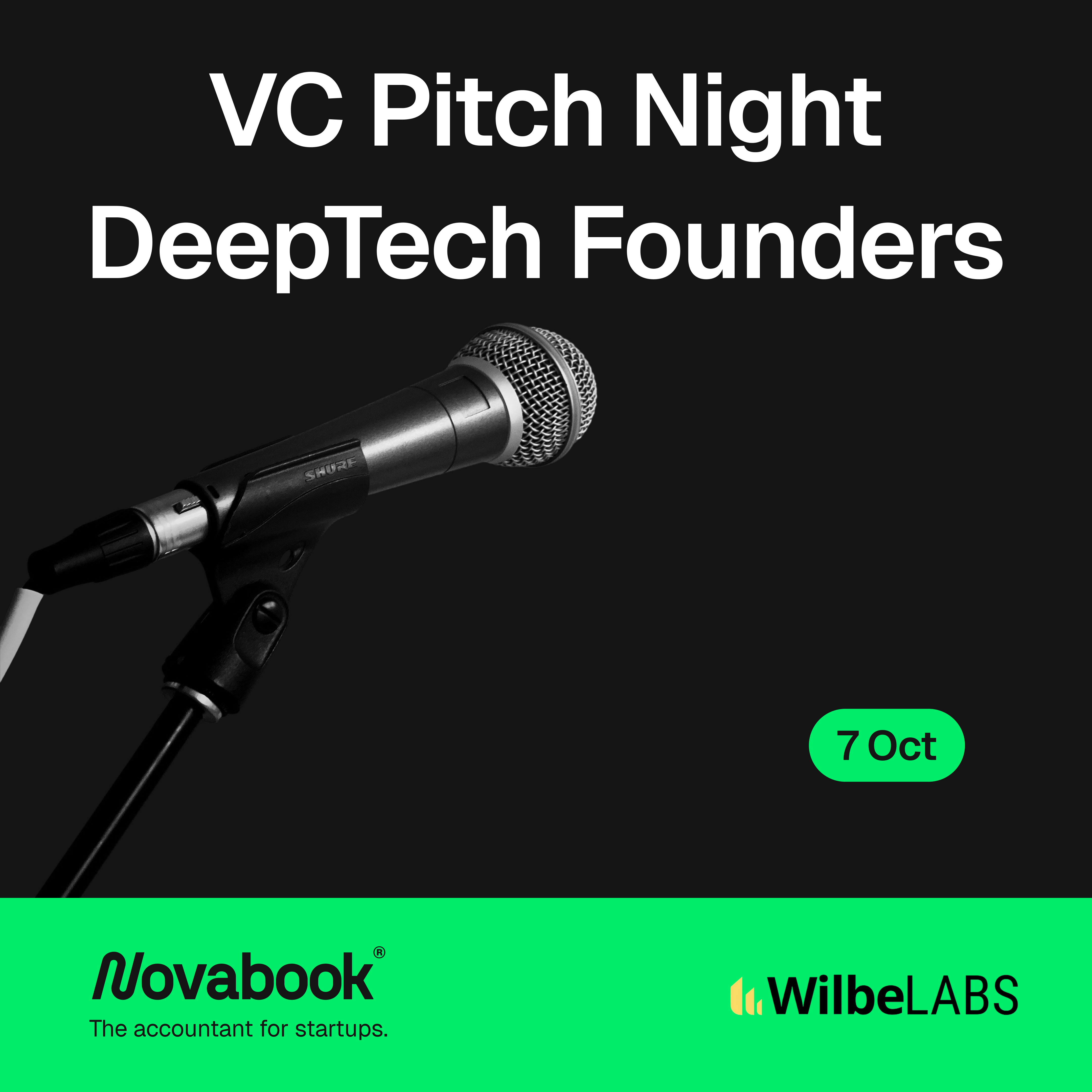 VC Pitch Night | DeepTech Founders