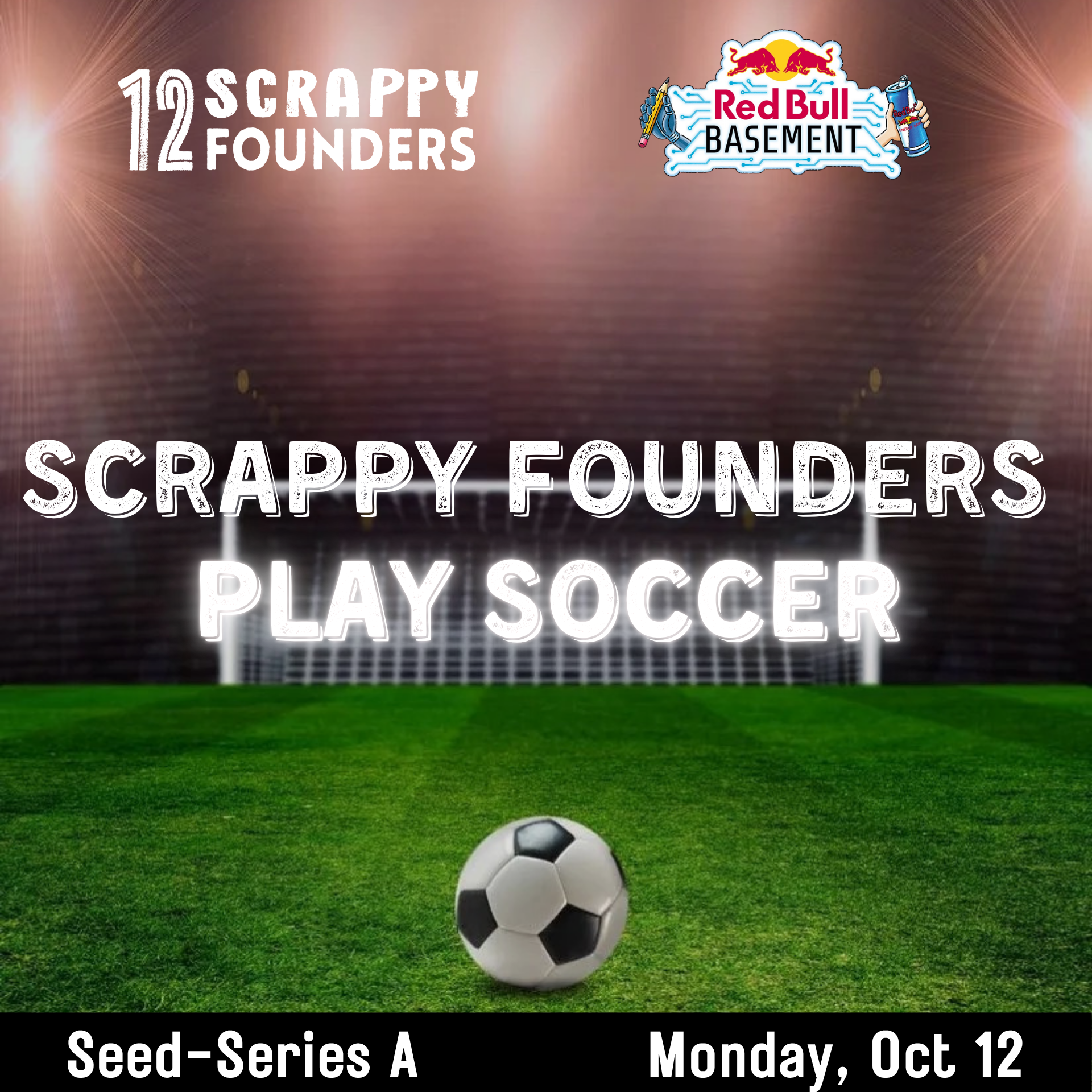 Scrappy AI Founders Play Soccer