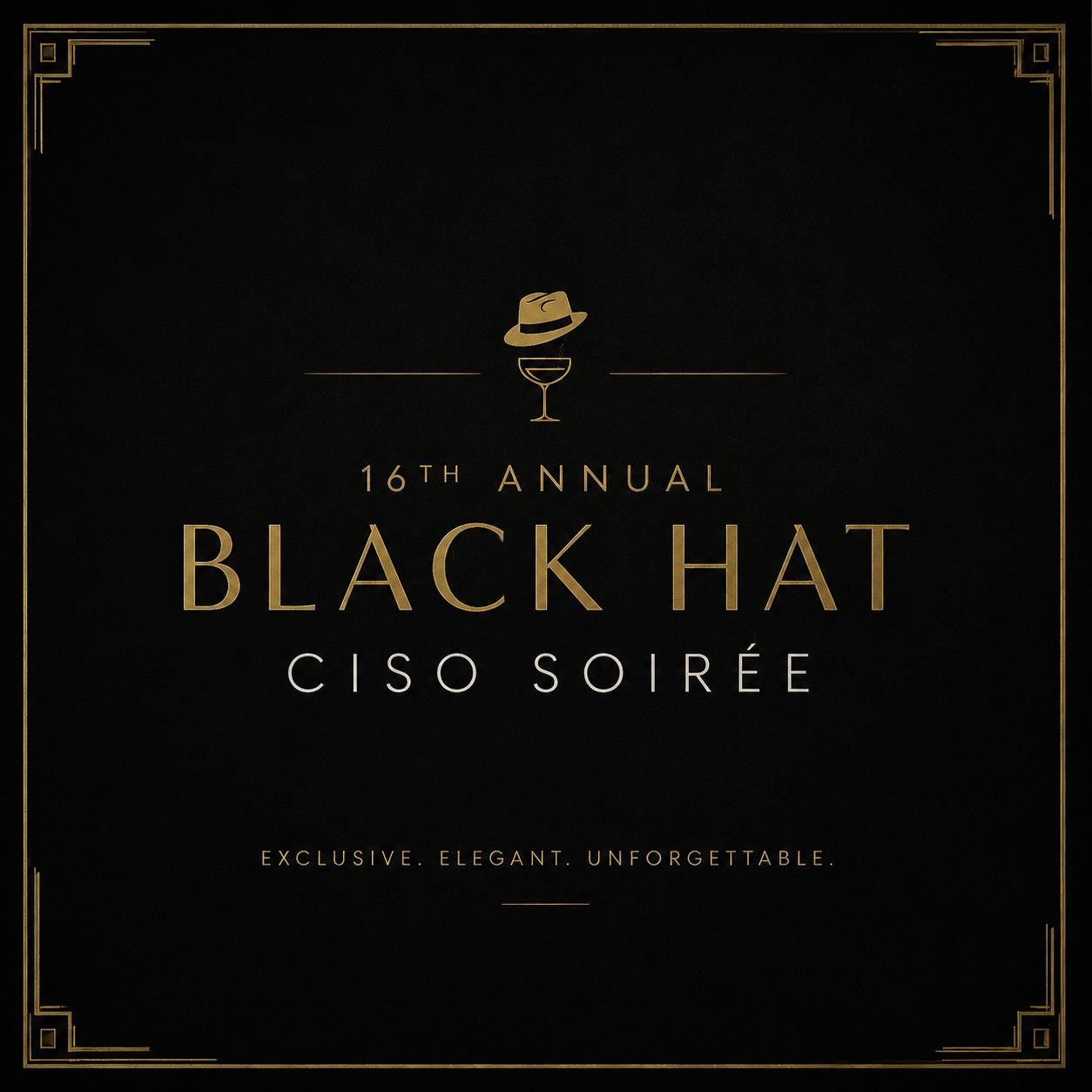 16th Annual Black Hat CISO Soiree