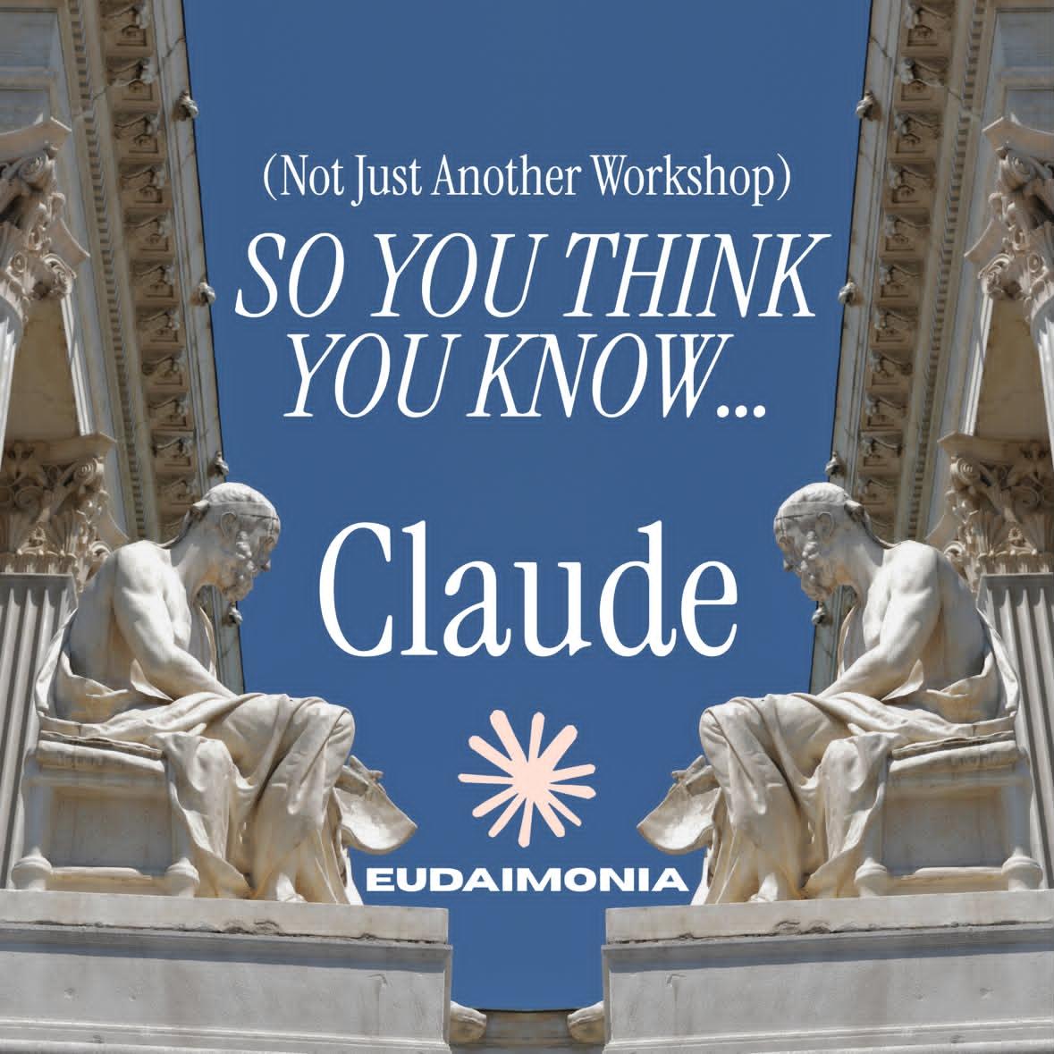 ¿Así que crees que conoces ... Claude?