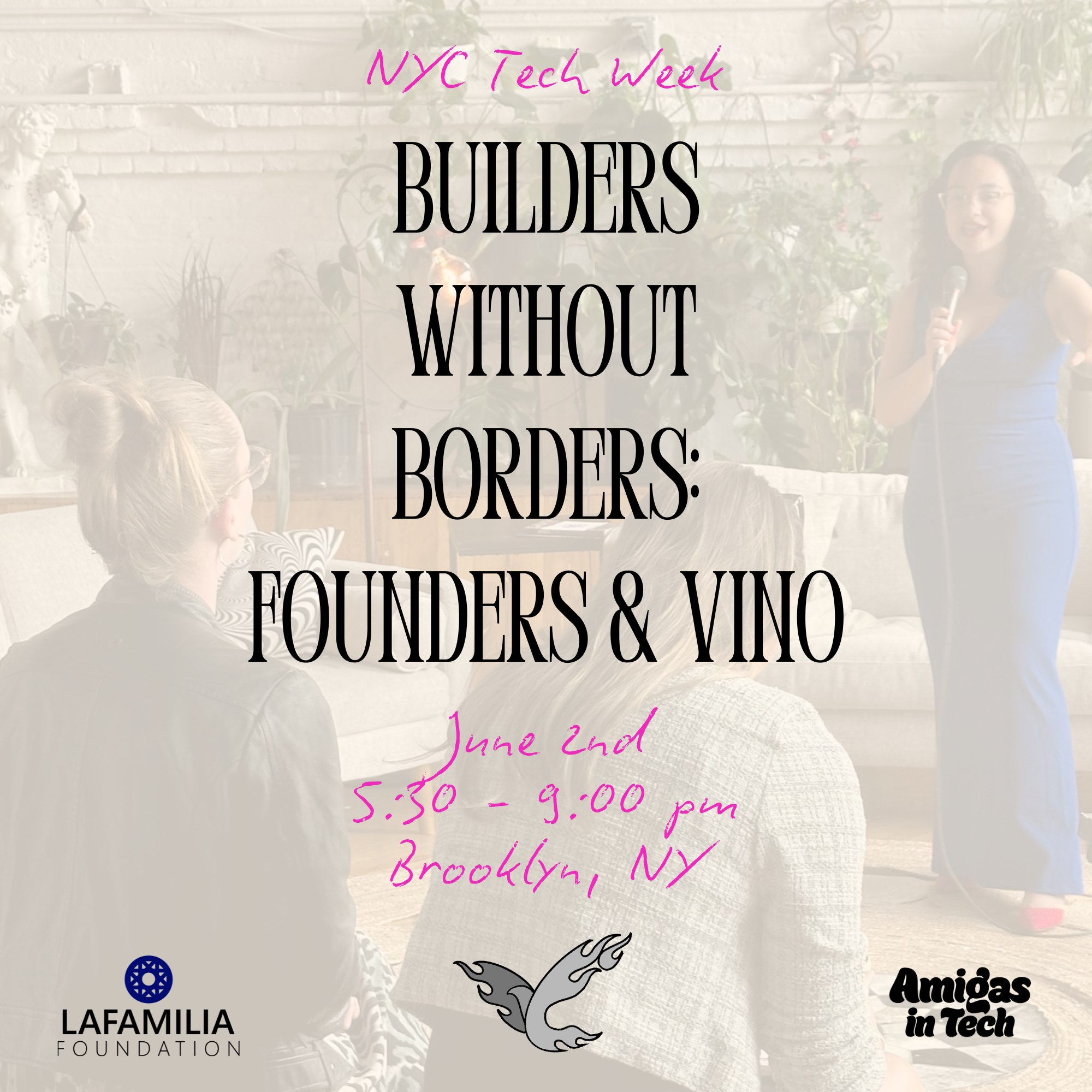 Cover art for #Builders Without Borders: Founders & Vino #NYCTechWeek — Saint James Libations