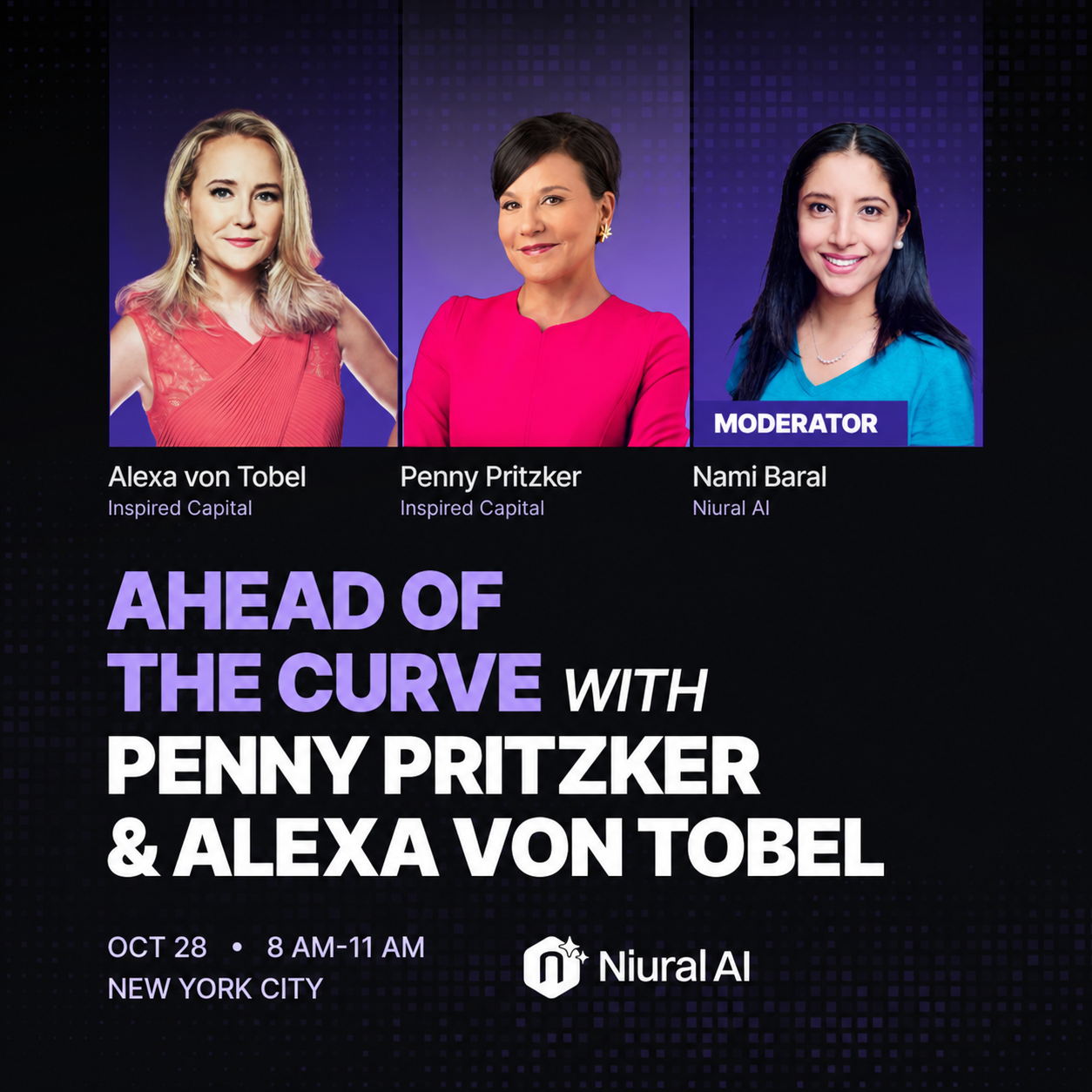 Ahead of the Curve with Penny Pritzker & Alexa von Tobel