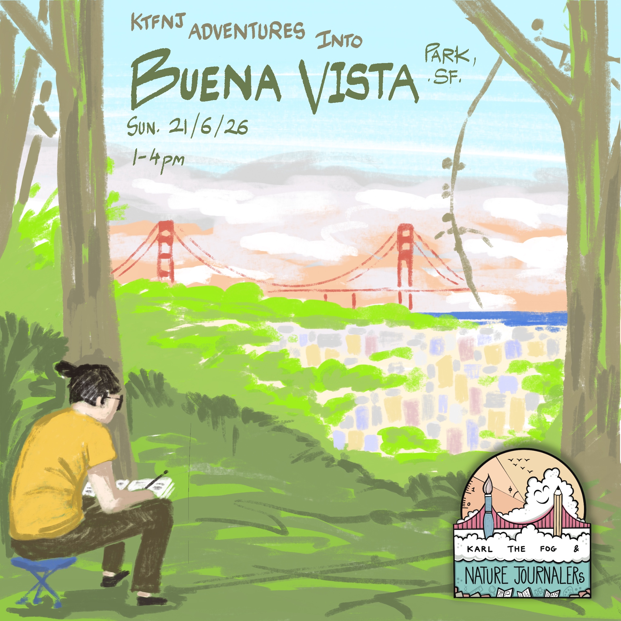 Cover art for #KtfNj - Nature Journaling @Buena Vista Park — Buena Vista Tennis Courts