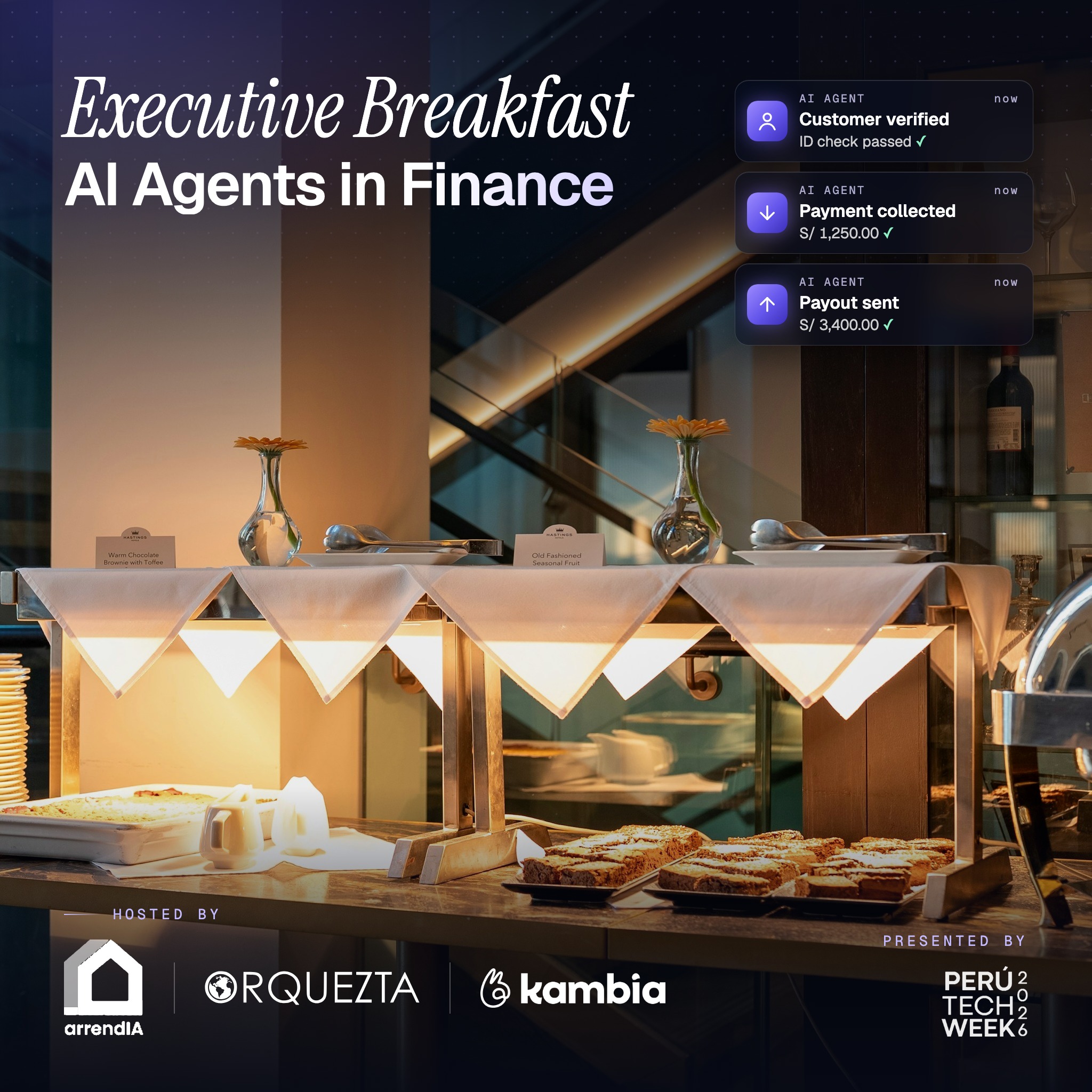 Executive Breakfast: AI Agents in Finance