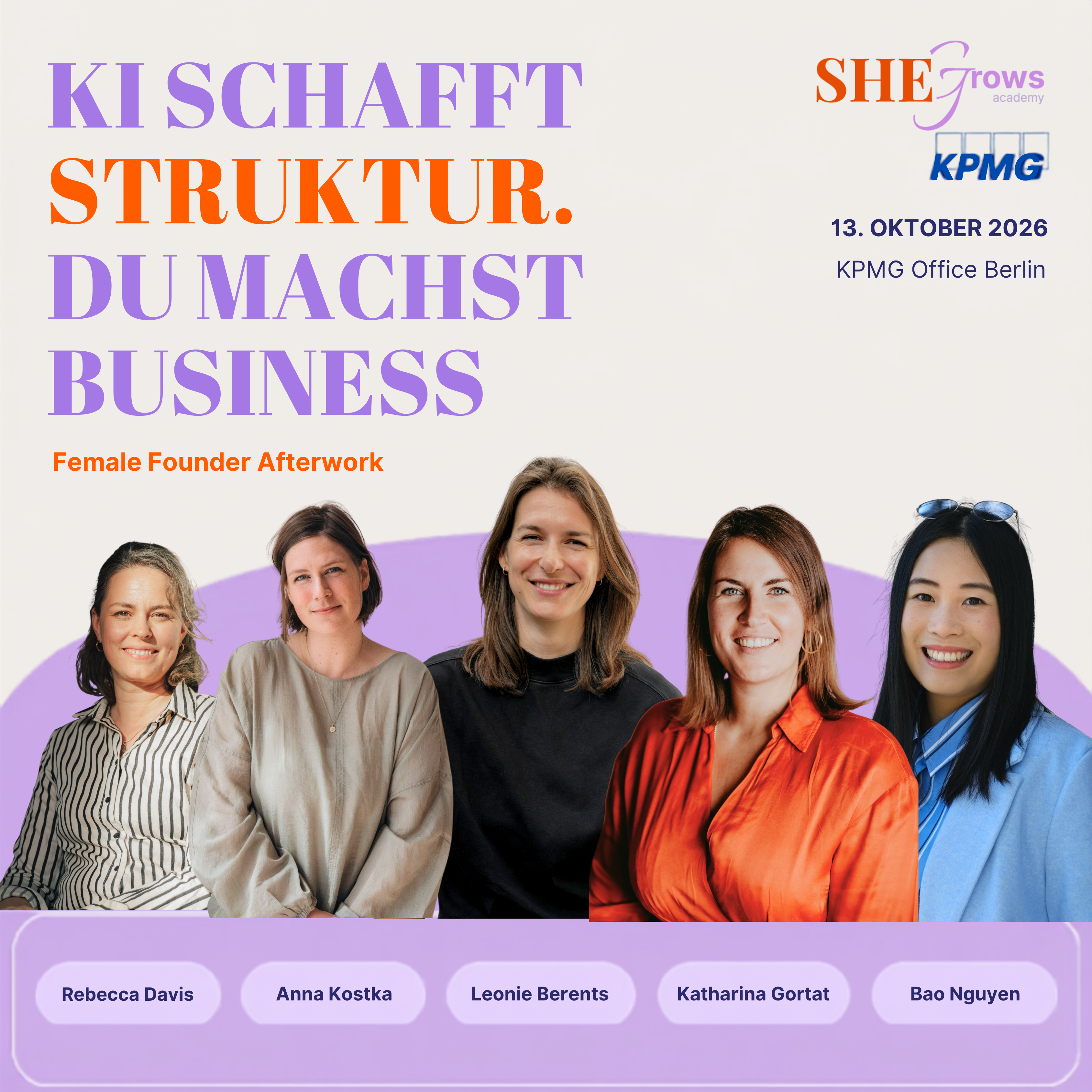 Female Founders: KI strukturiert dein Unternehmen – du konzentrierst dich aufs Business