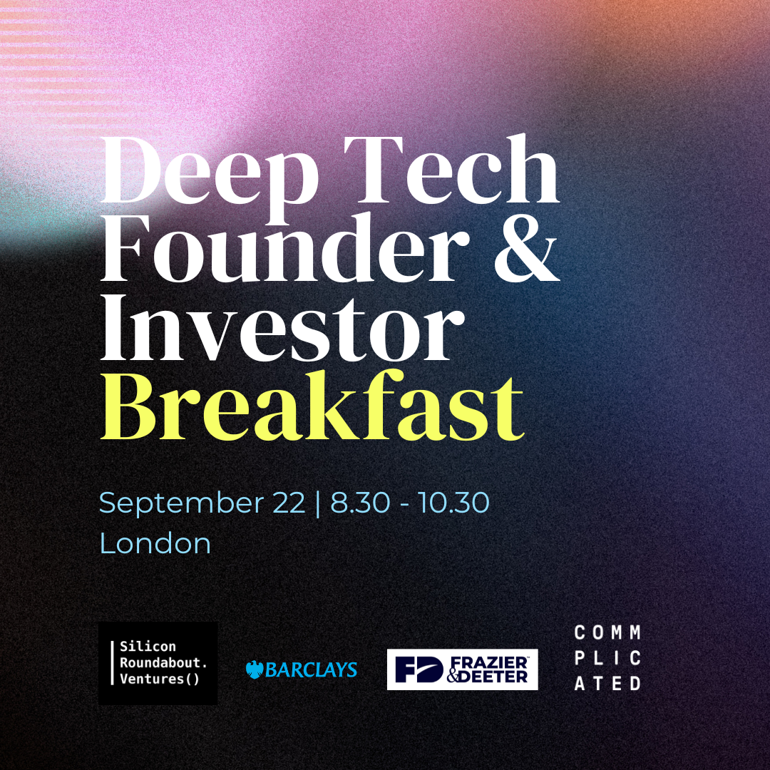 Deep Tech Founder & Investor Breakfast