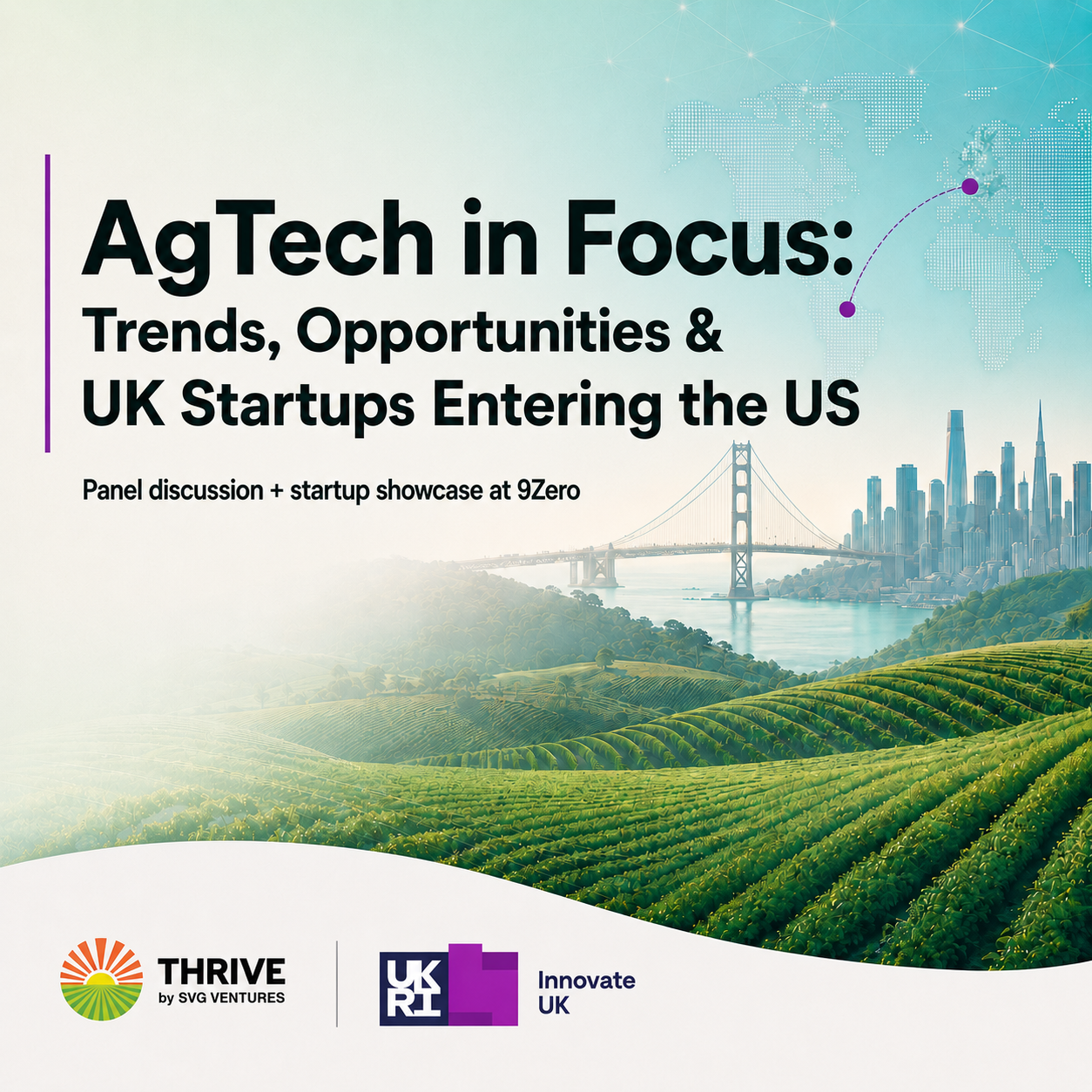 Cover art for #AgTech in Focus: Trends, Opportunities & UK Startups Entering the US — 9Zero Climate Innovation Hub