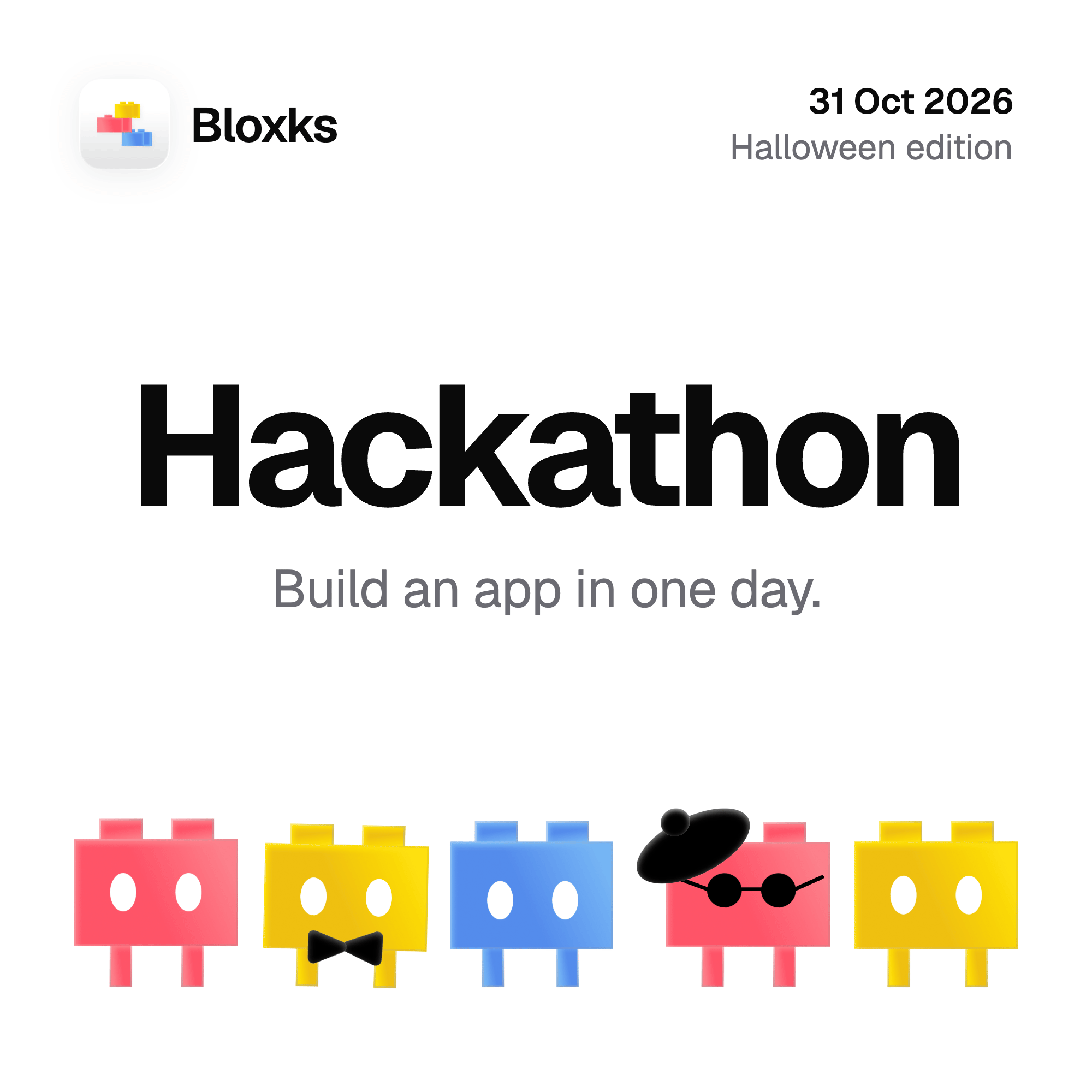 Bloxks Build Day #1 — Build Your App with AI