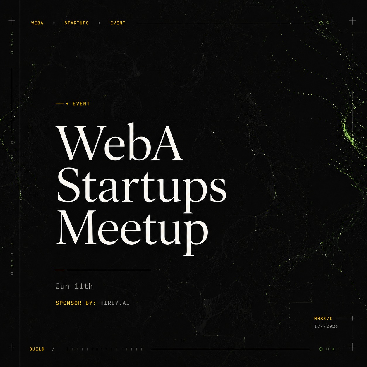 WEB A.0: 50 Agent-Native Startups - Open Registration