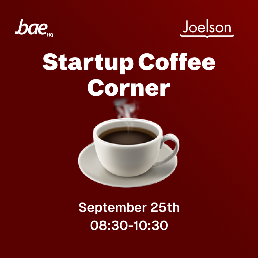 Startup Coffee Corner | Bae HQ | Joelson