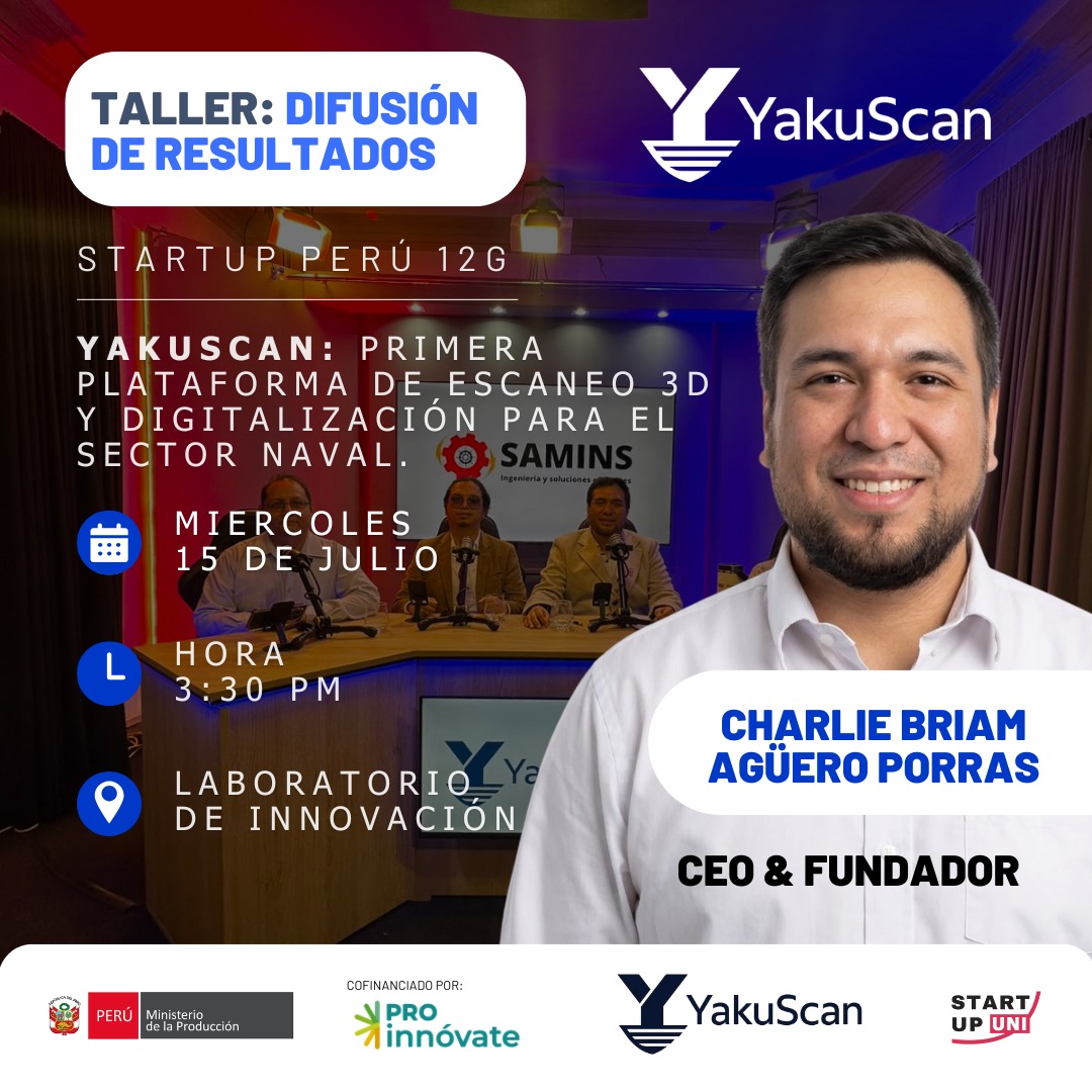 TALLER DE DIFUSIÓN DE RESULTADOS SUP 12G "YakuScan"