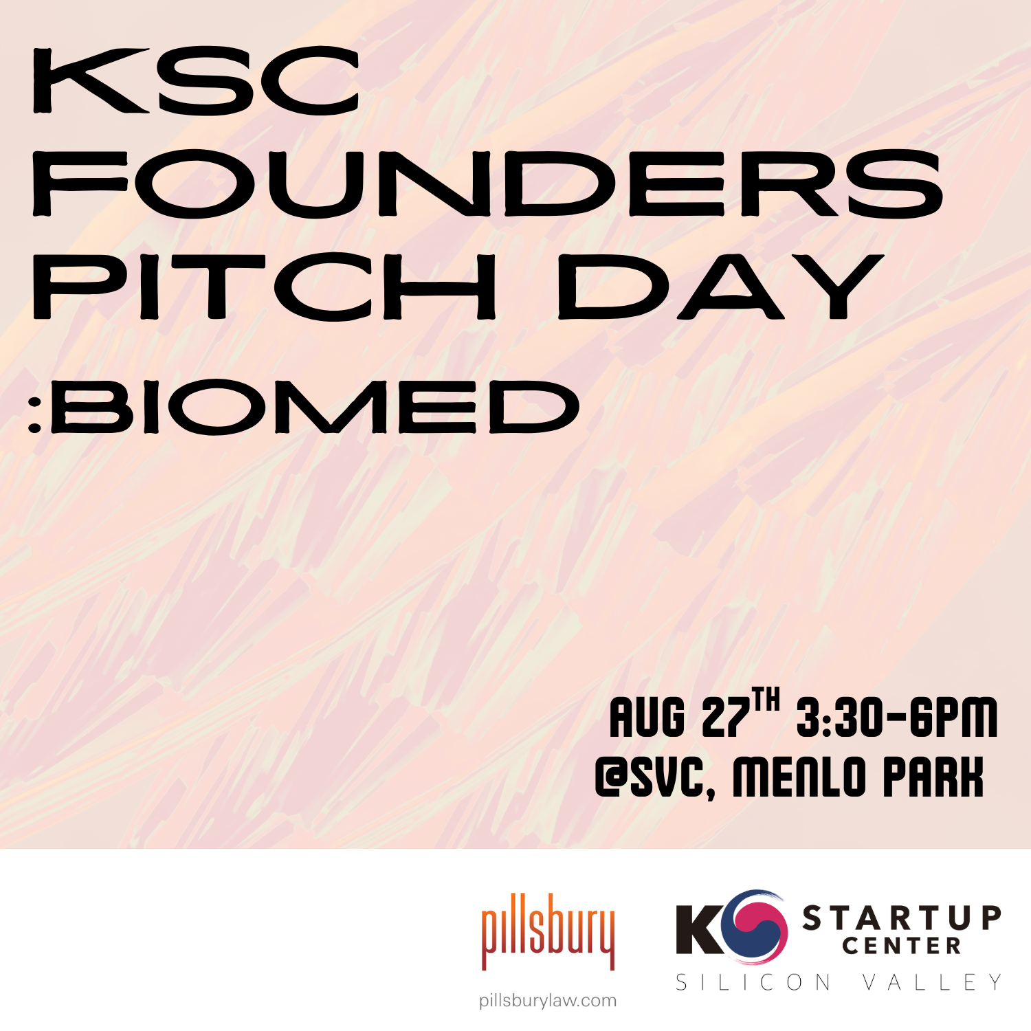 KSC Founders Pitch Day | August 2026