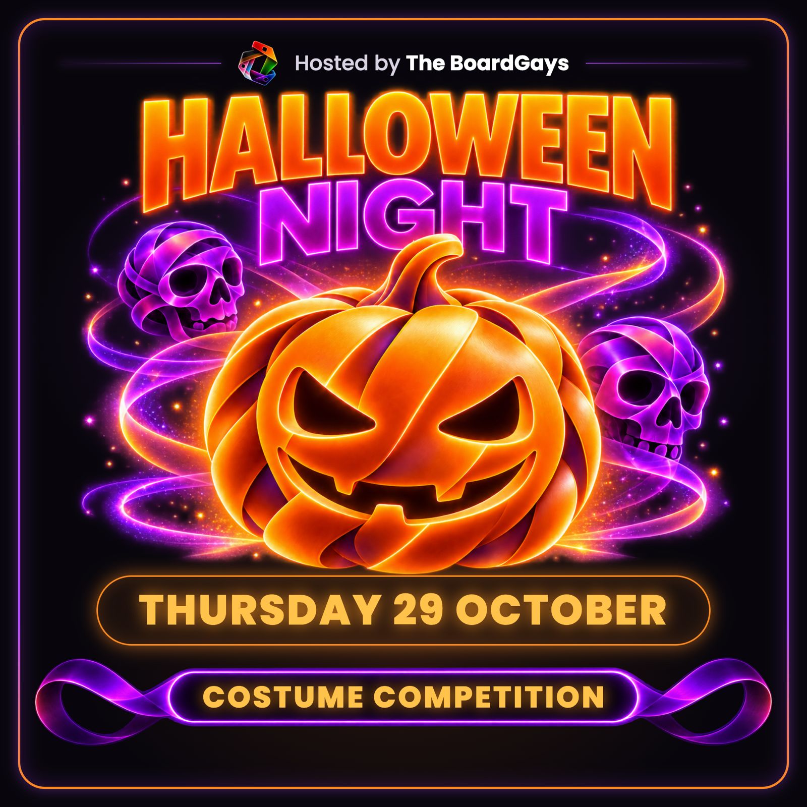Halloween Party by The BoardGays