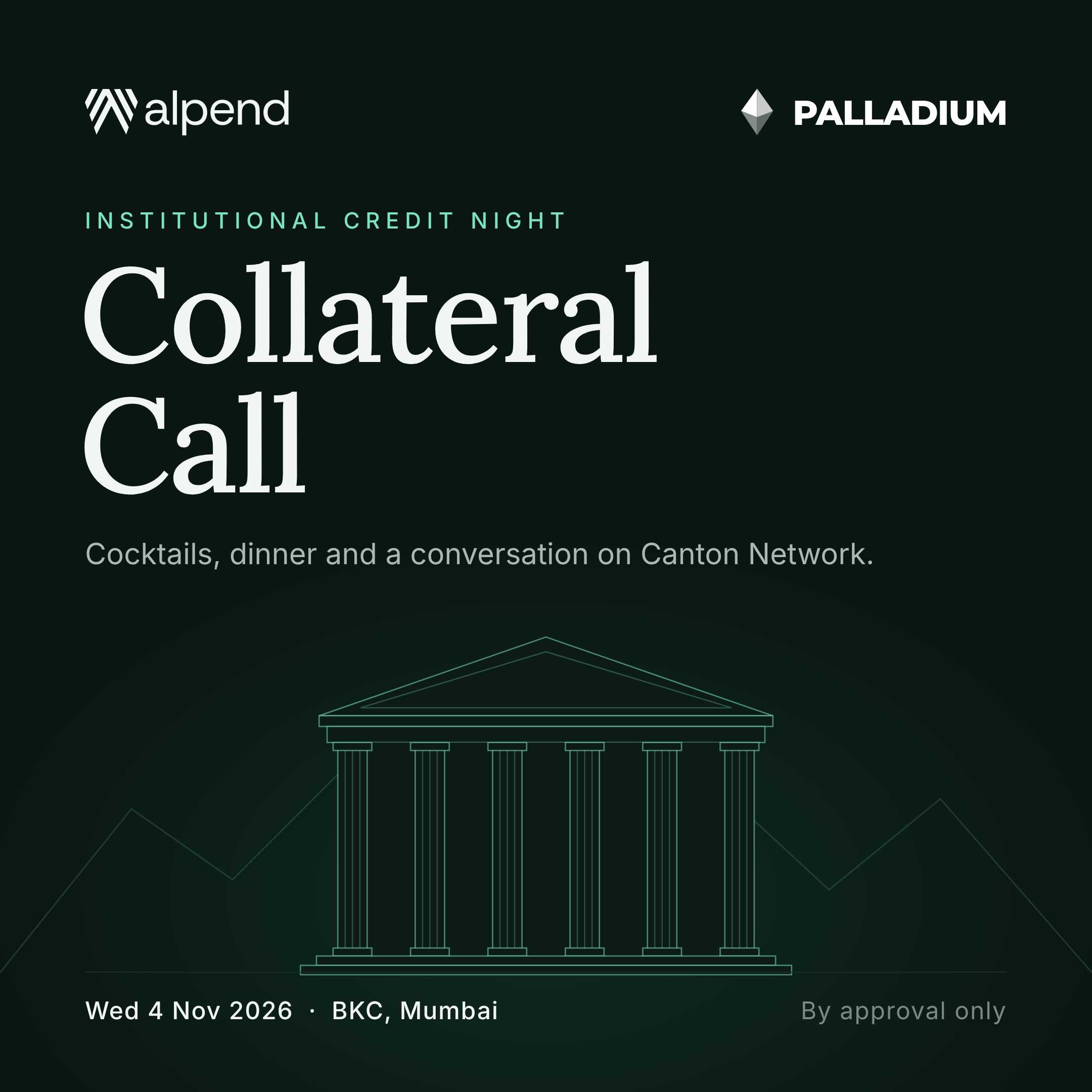 Collateral Call: Institutional Credit Night by Alpend
