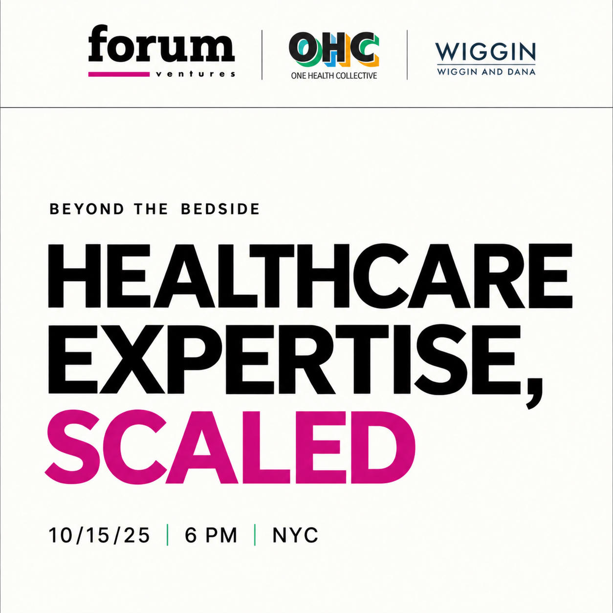 Healthcare Expertise, Scaled
