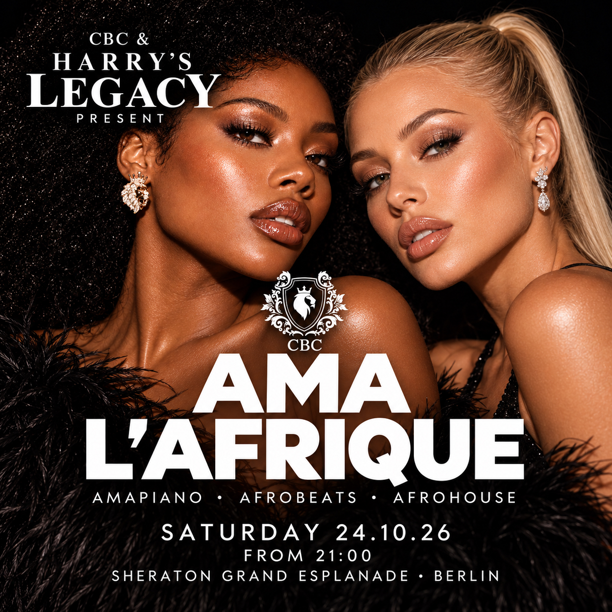 CBC & Harry's Legacy - Ama L'afrique - immer Samstags