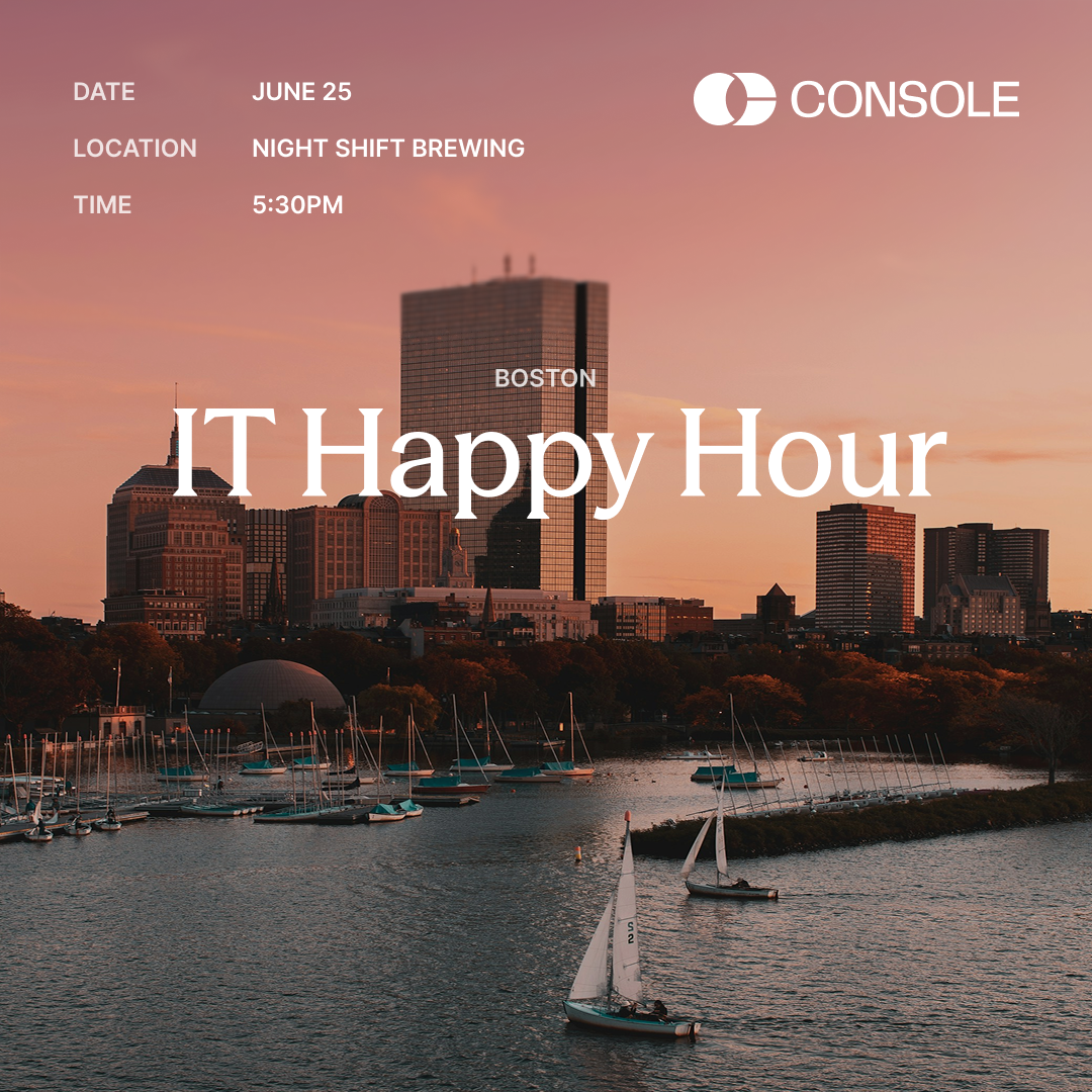 IT and SecOps Happy Hour Boston