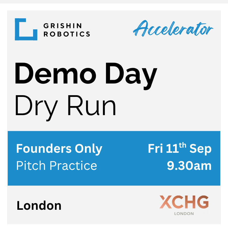 Grishin Robotics Accelerator: Pitch Practice (Founders Only)
