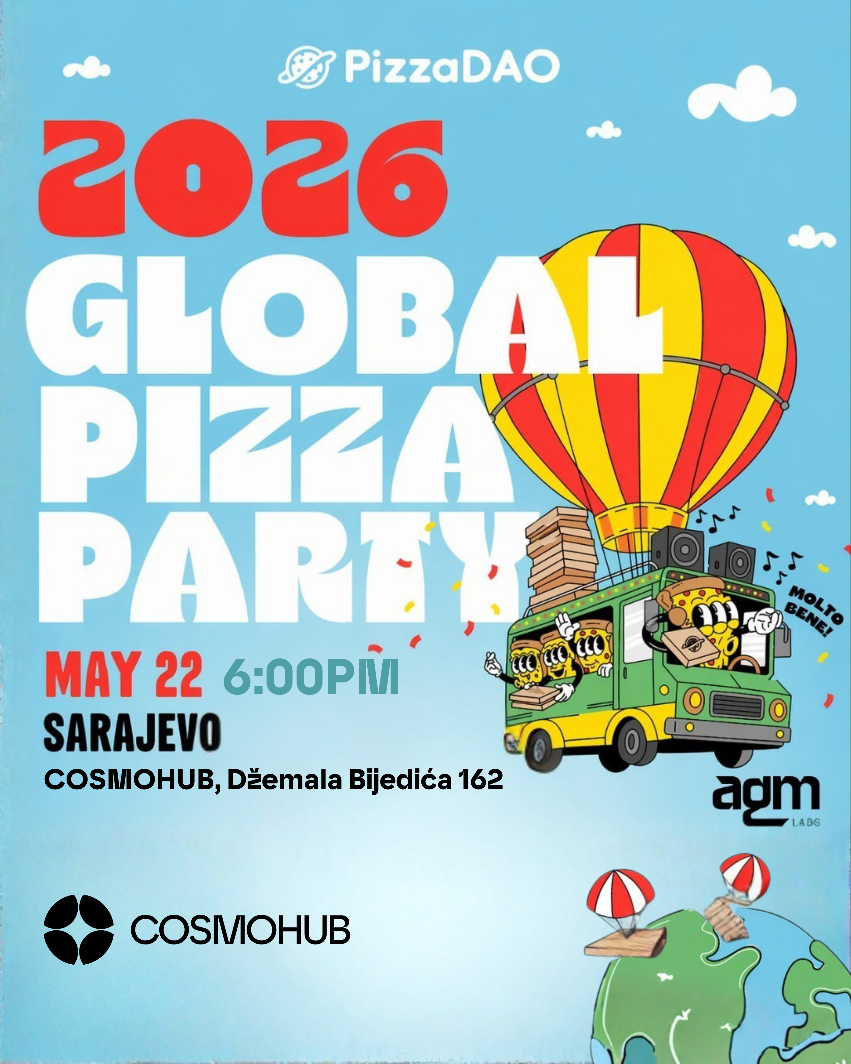 Global Pizza Party Sarajevo 2026