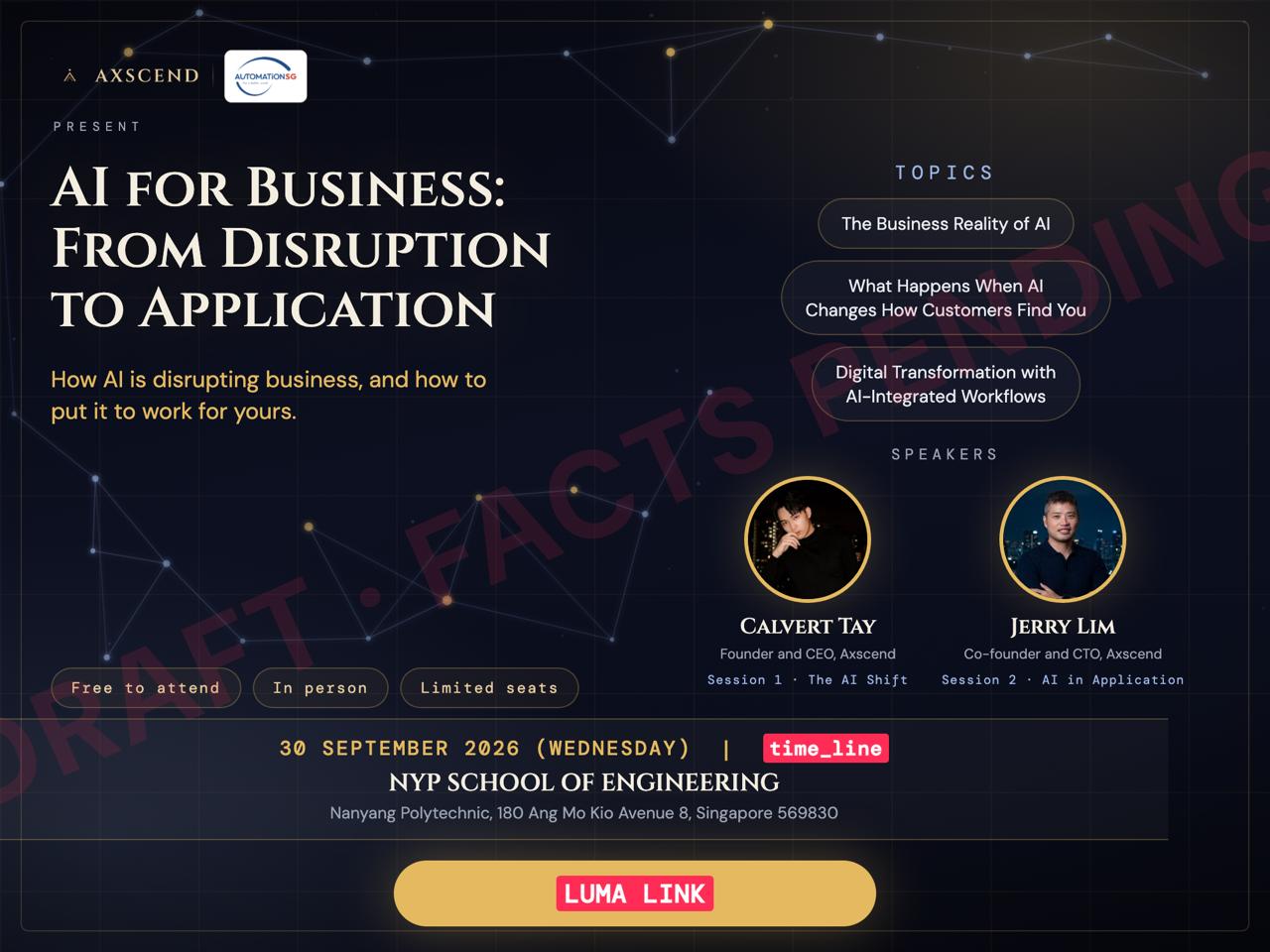 IA POUR LES ENTREPRISES : DE LA DISRUPTION À L'APPLICATION