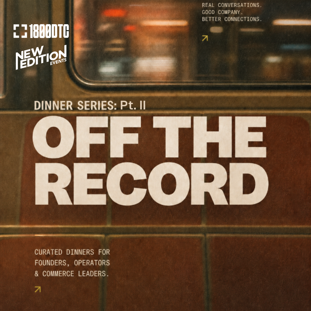 Off The Record Dinner: Pt.II
