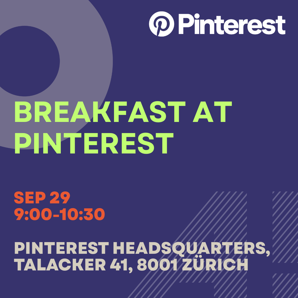 Breakfast at Pinterest