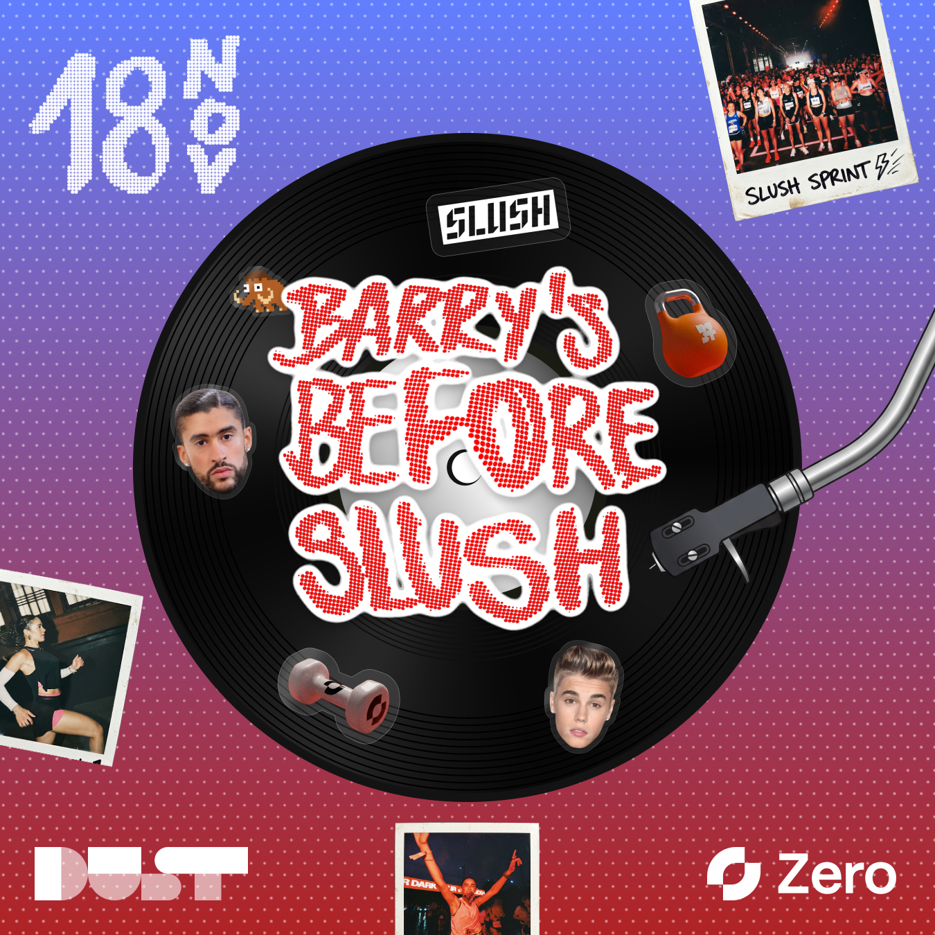 Barry's before Slush Day 1