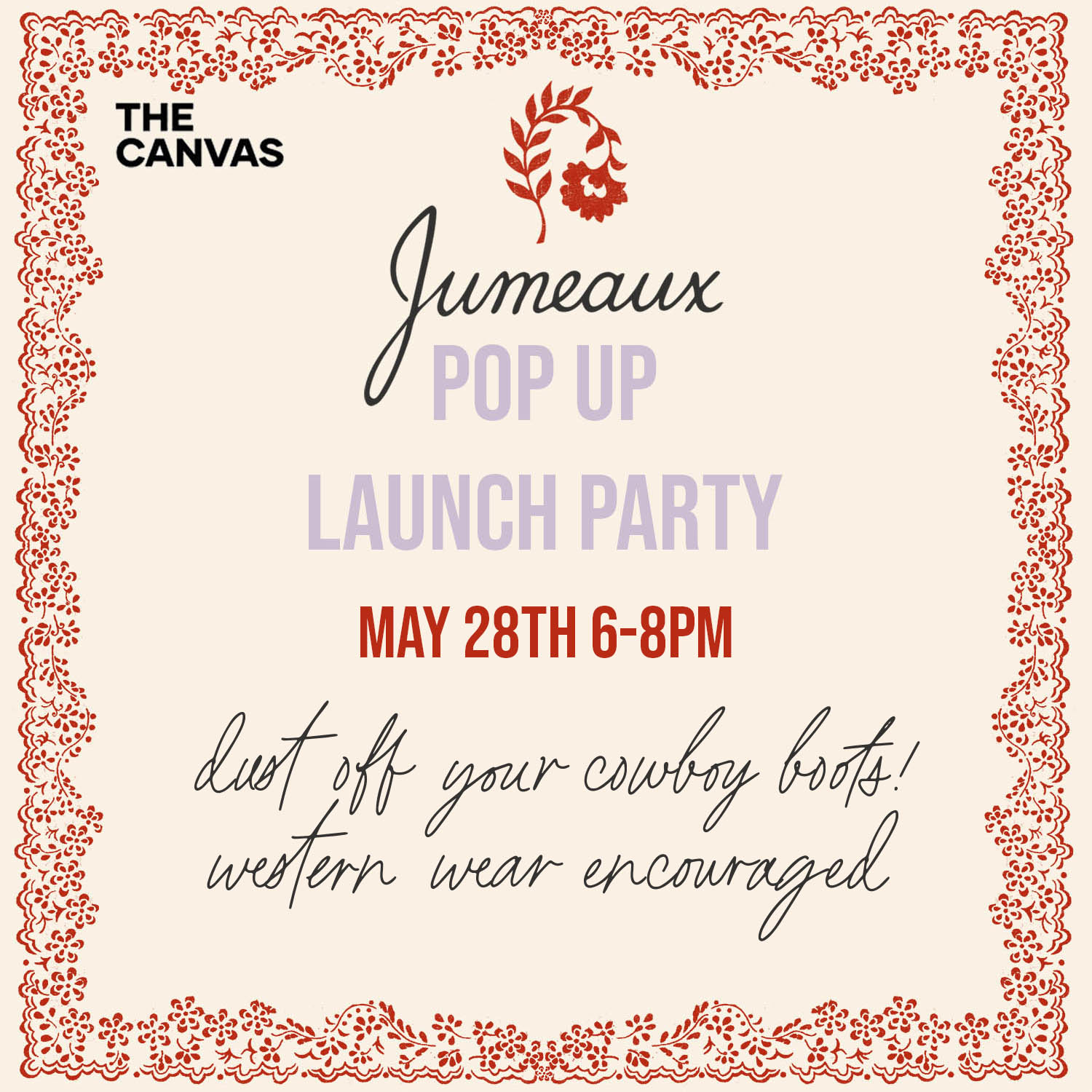 Cover art for #JUMEAUX POP UP LAUNCH — The Canvas SoHo
