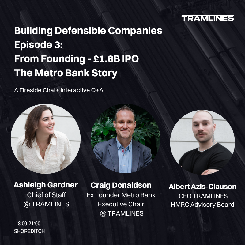 Verteidigungsfähige Unternehmen aufbauen: Episode 1: Craig Donaldson - Gründer von Metro Bank
