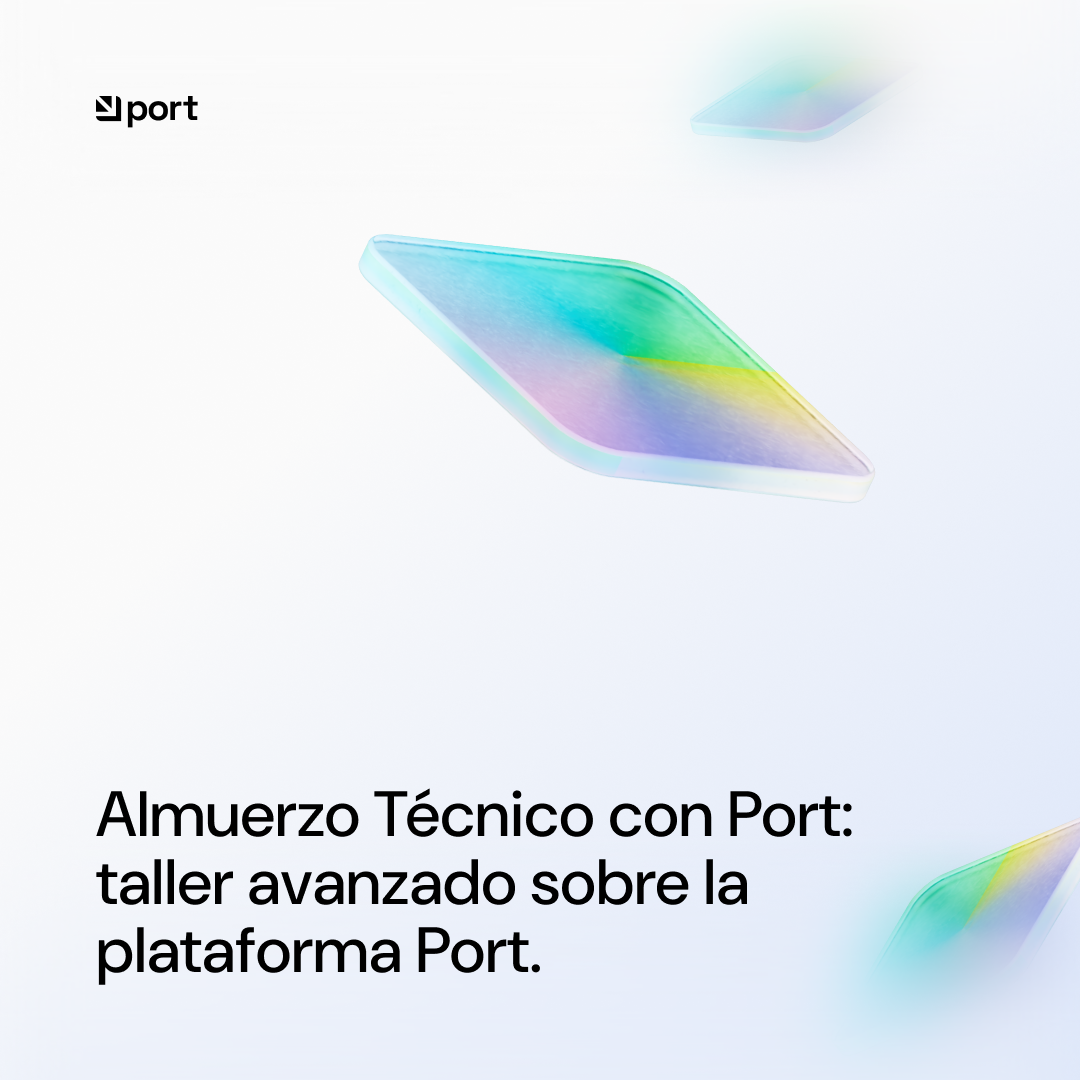 Технічний обід з Port: розширений семінар з платформи Agentic SDLC