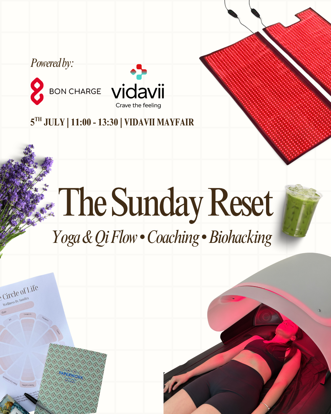 The Sunday Reset Experience Yoga & Qi Flow • Coaching • Biohacking
