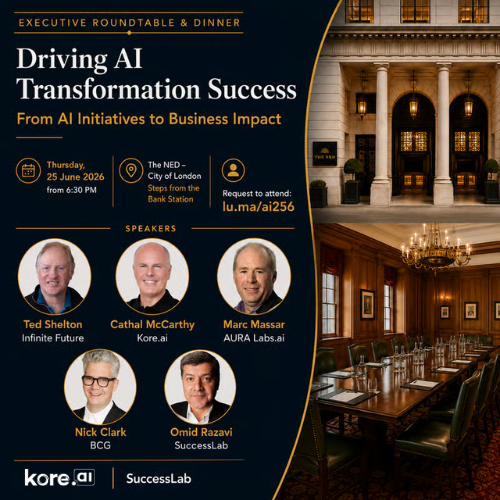 Cover art for #Driving AI Transformation Success: From Initiatives to Business Impact — The Ned London