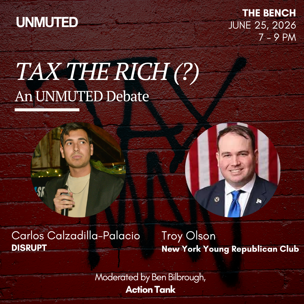 An UNMUTED Dialogue - TAX THE RICH (?)